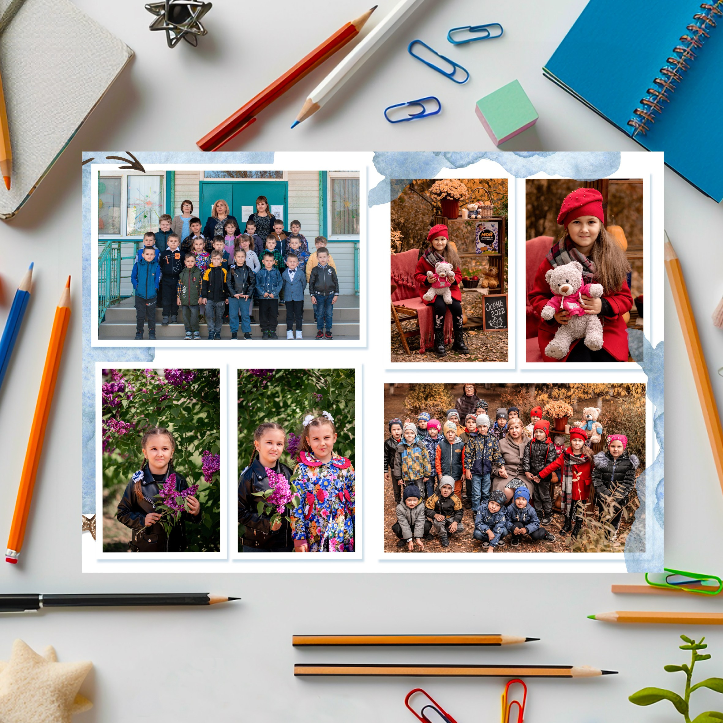 Разворотные (лайфлат). Выпускные альбомы в Крыму