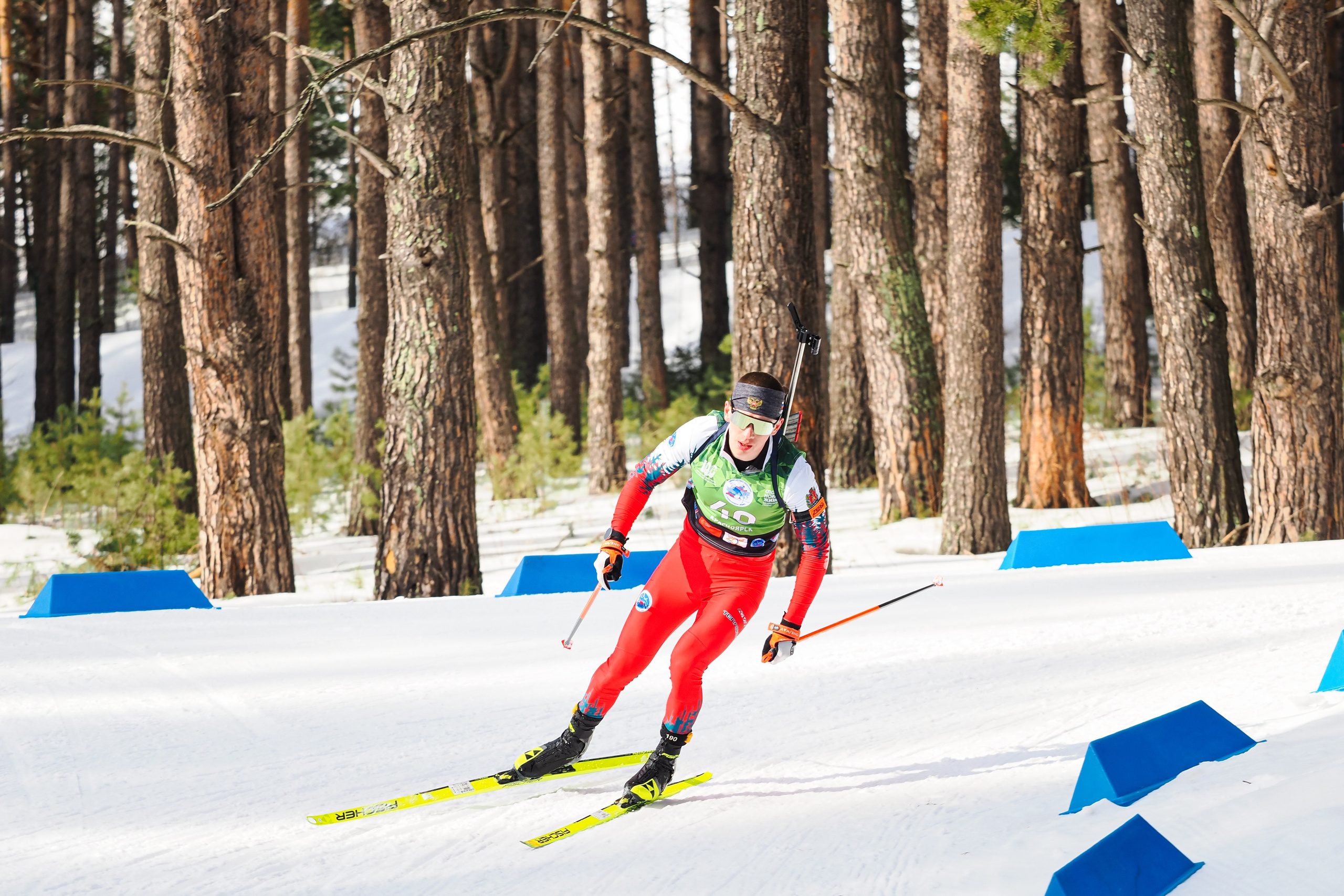 Биатлон / Первенство России. Репортажный фотограф Алексей Козьмин