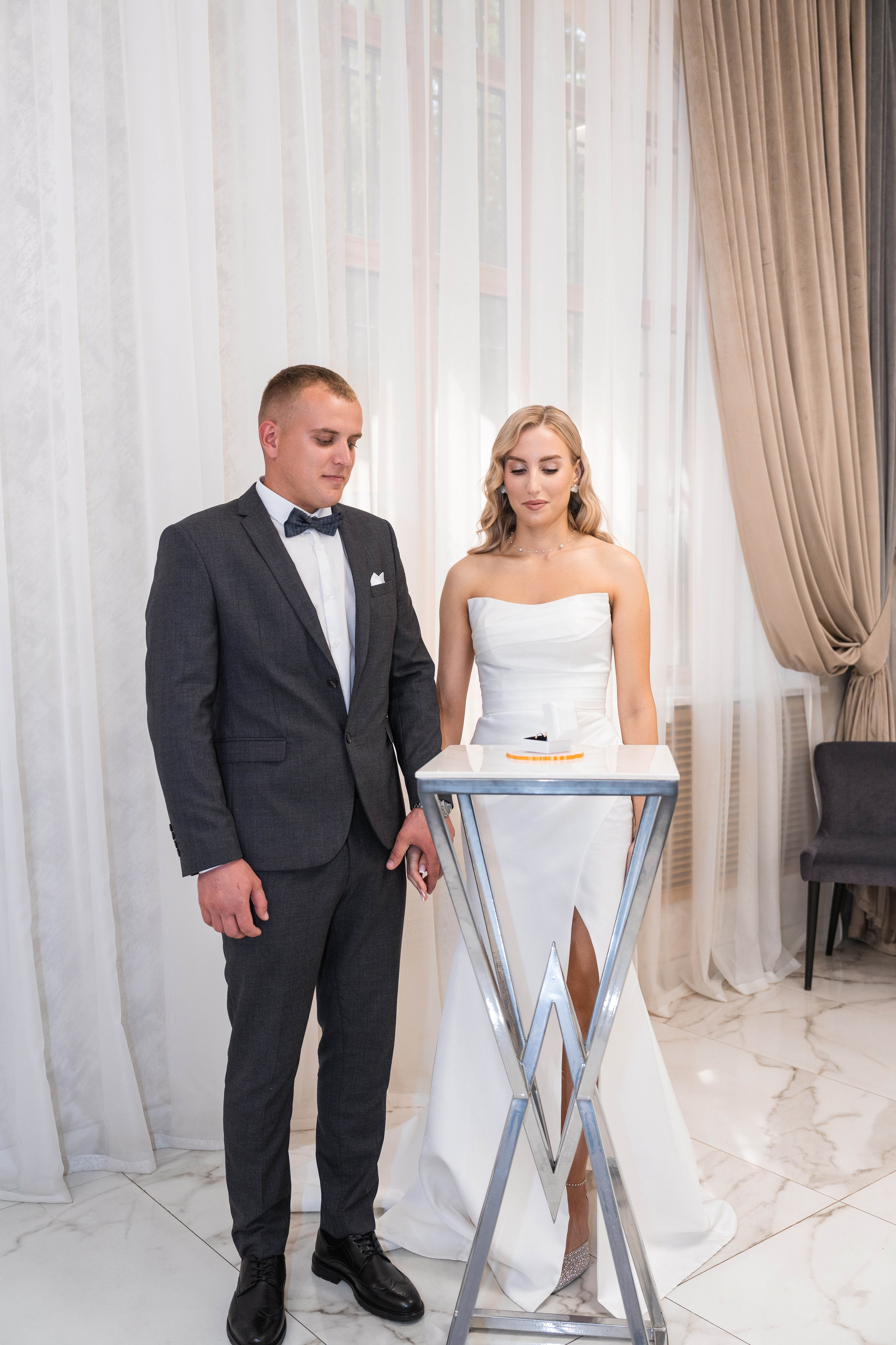 Свадебная фотосессия в Москве, регистрация в Кутузовском ЗАГСе Москва. Свадебный фотограф в Москве Анна Полушина