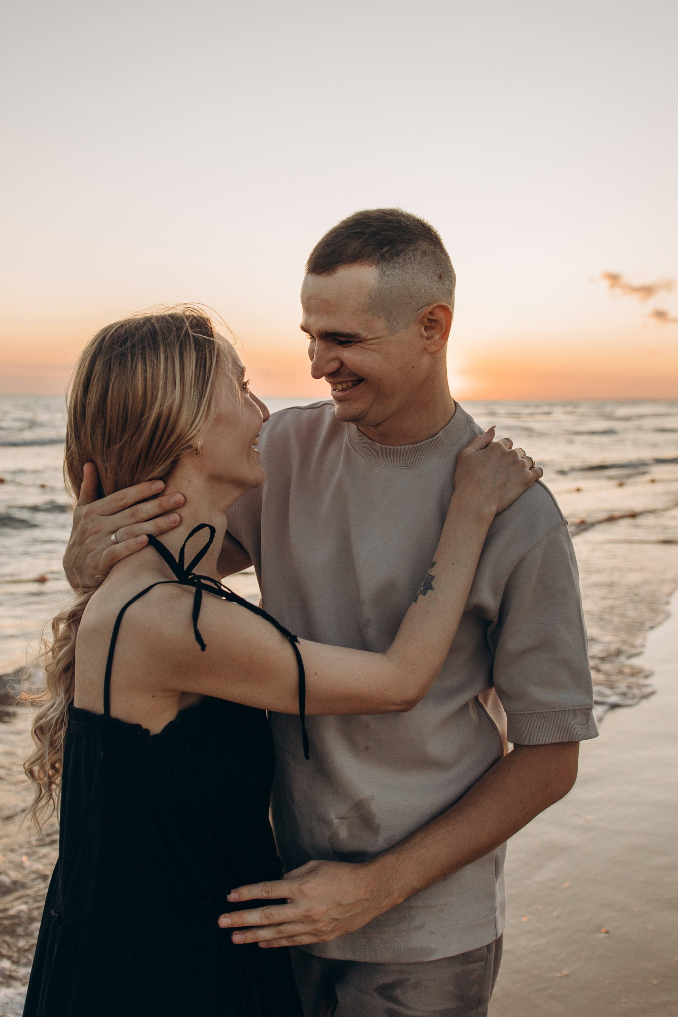 Иван и Наталья — когда солнце касалось горизонта. Семейный фотограф Новороссийск, Анапа, Геленджик — Юлия Давыдова