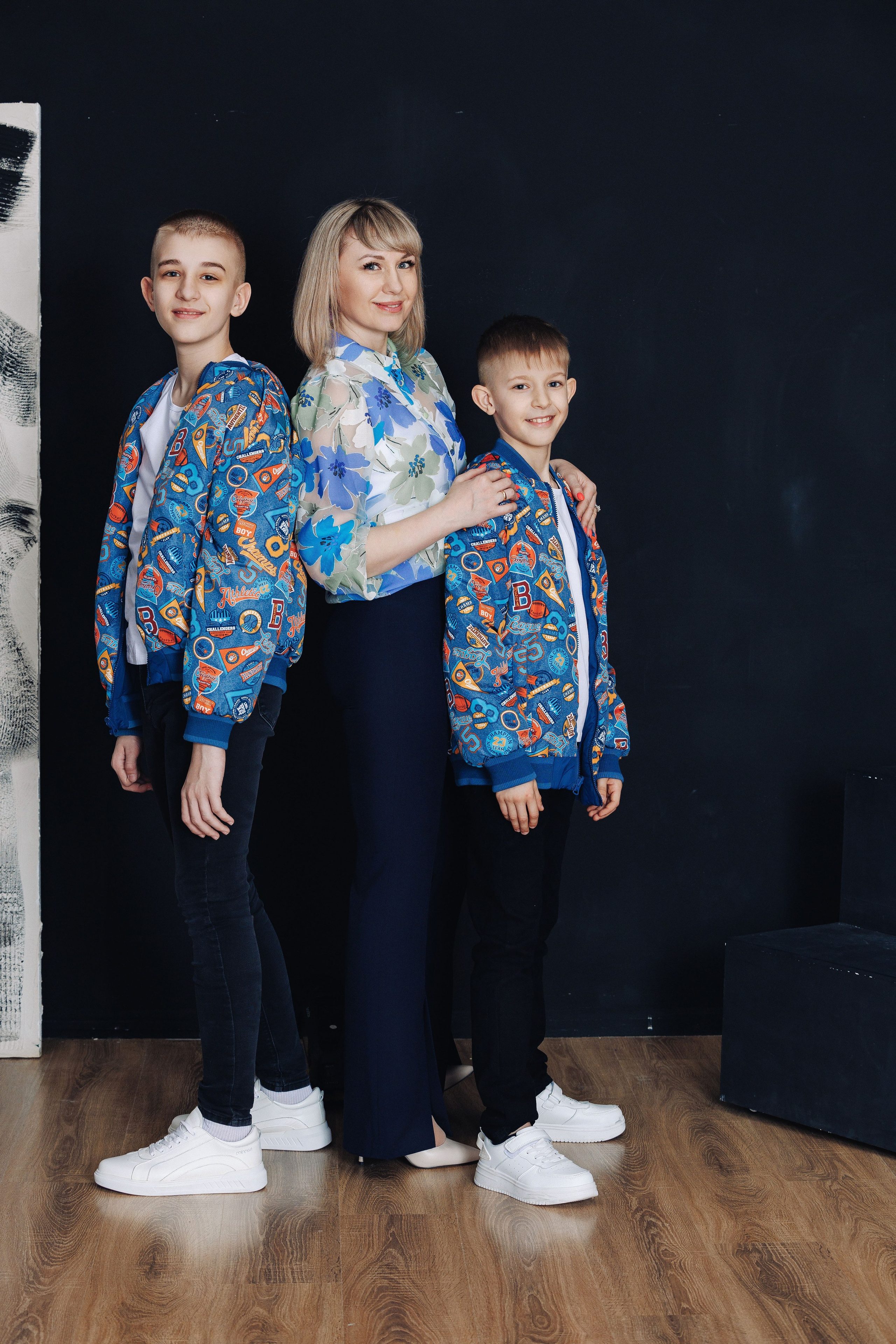 Предновогодняя  семейная съёмка 