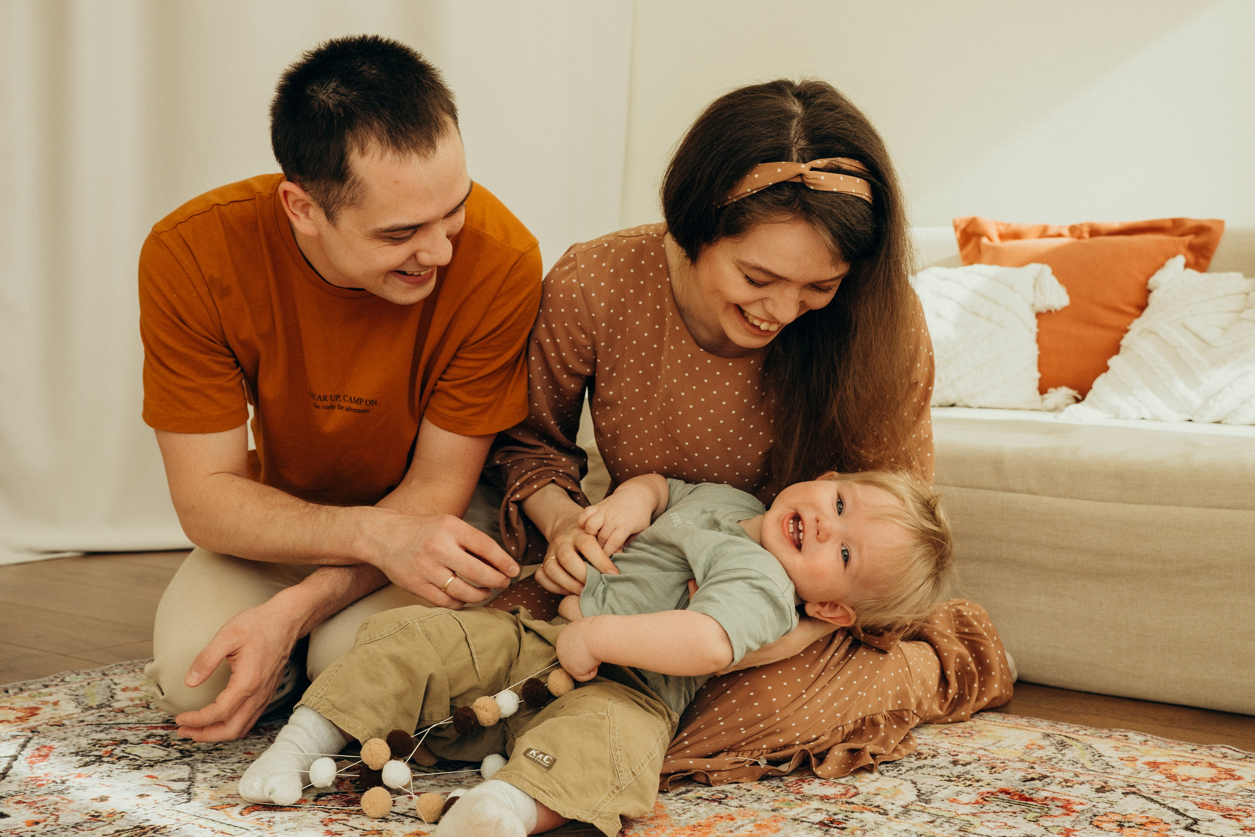 Родион, Алена и Кирюша