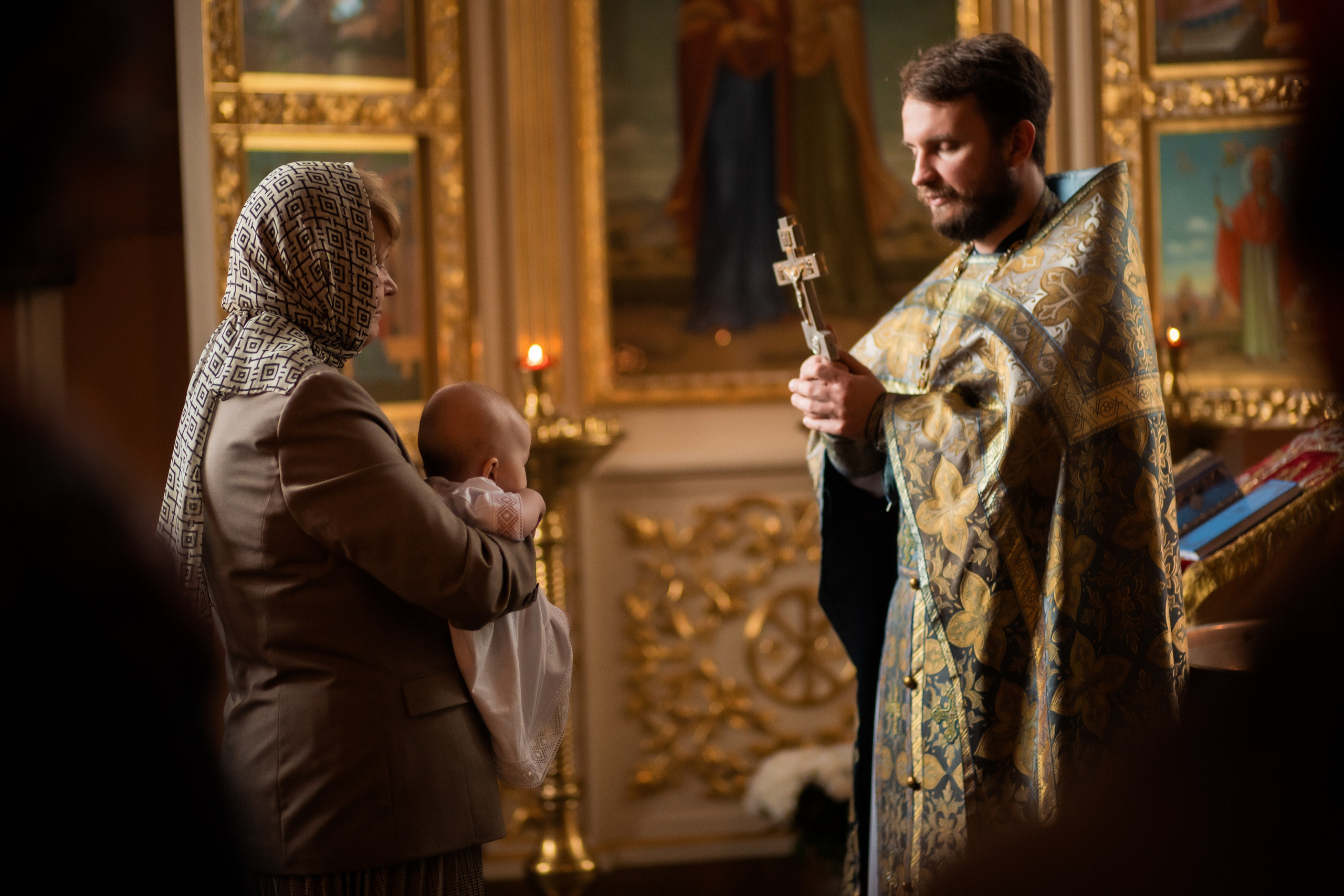 Крещение Вари. Фотограф и видеограф Евгений Романов Санкт-Петербург
