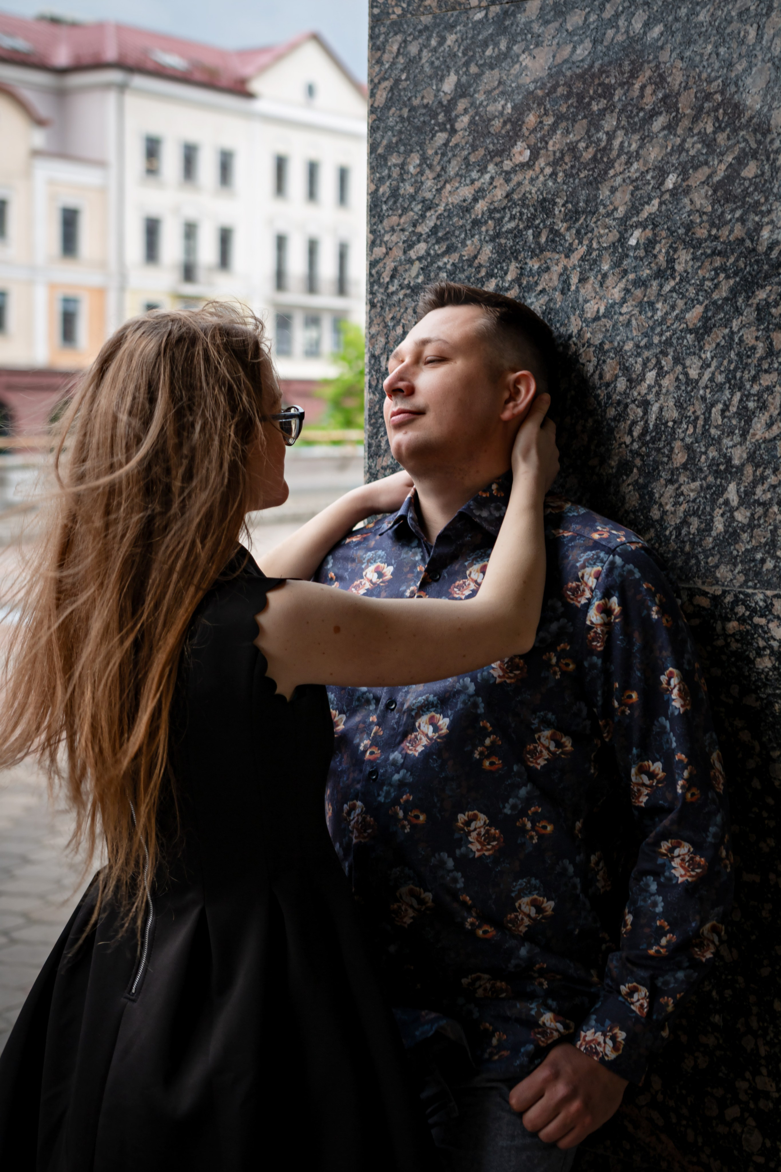 Love story фотосессия в Минске, прогулка по городу