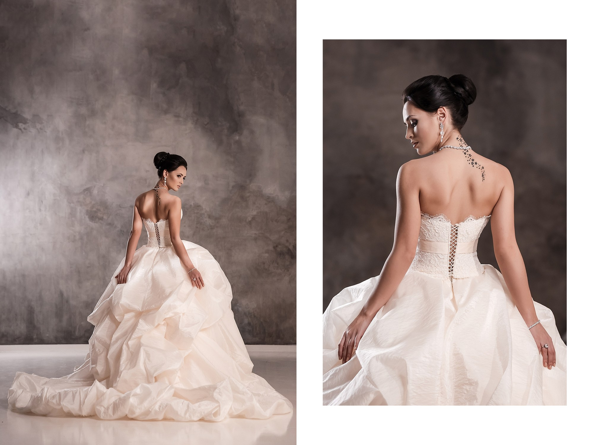 Студийная съемка для салона свадебных платьев L’AVENIR BOUTIQUE и свадебного журнала Bride & Style. Свадебный фотограф в Санкт-Петербурге и Москве Андрей Нестеров