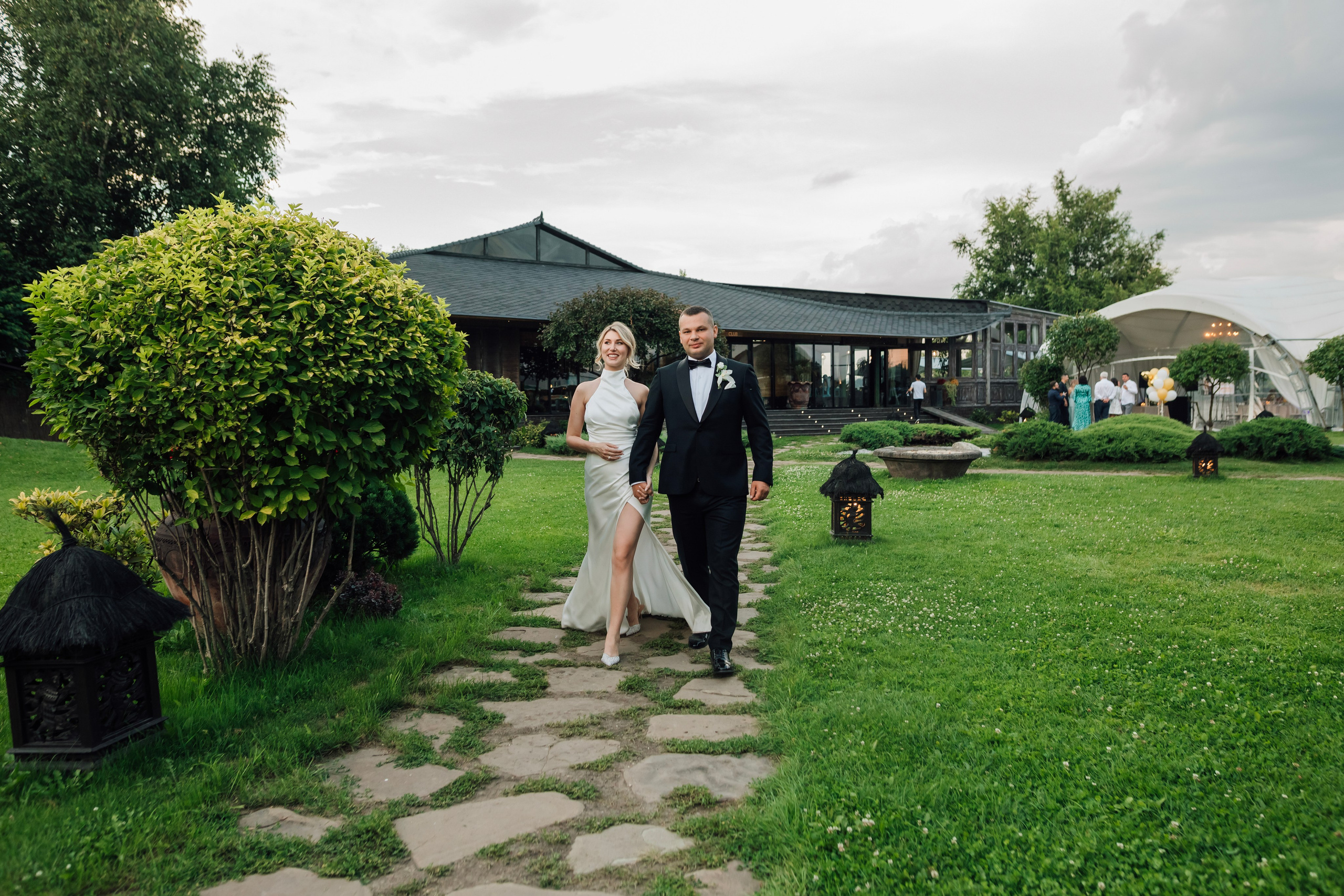 Ольга и Сергей. Свадьба в шатре. Свадебный и семейный фотограф в Москве Евгения Лисина