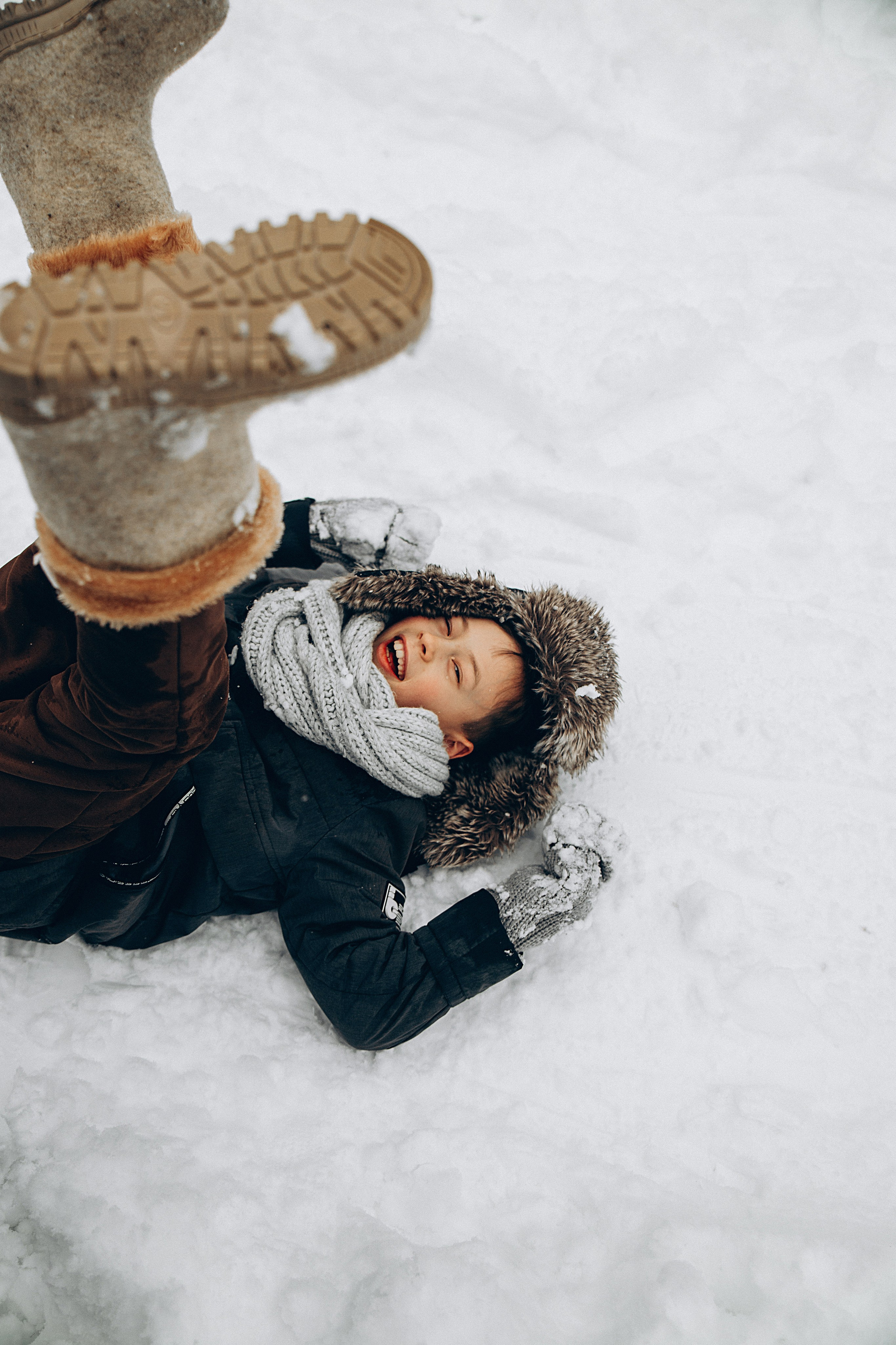 Зимние радости. Репортажный и детский фотограф в Минске