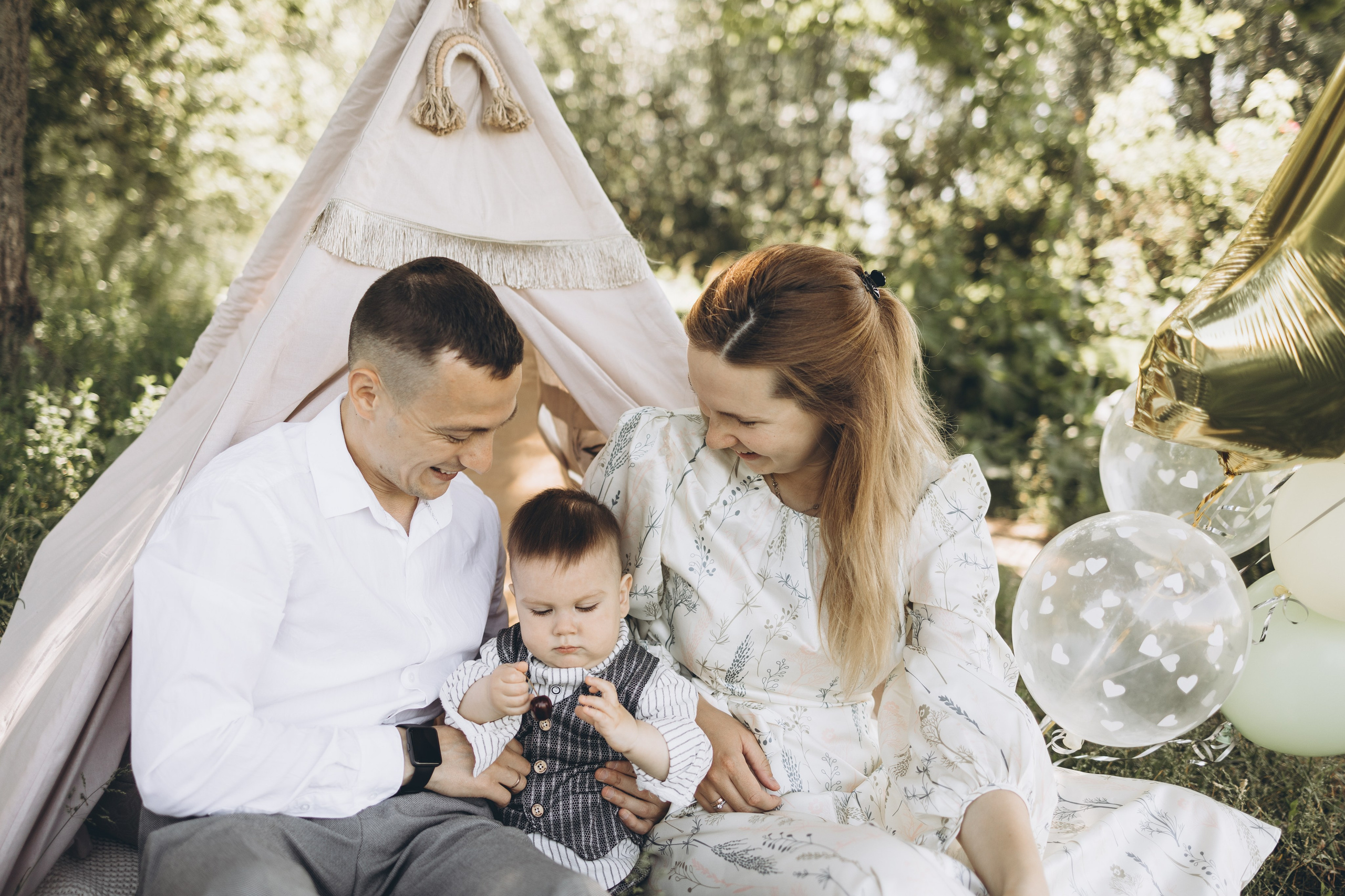 Мария, Никита и Мирон. Семейный фотограф в Москве Виктория Ястребинская