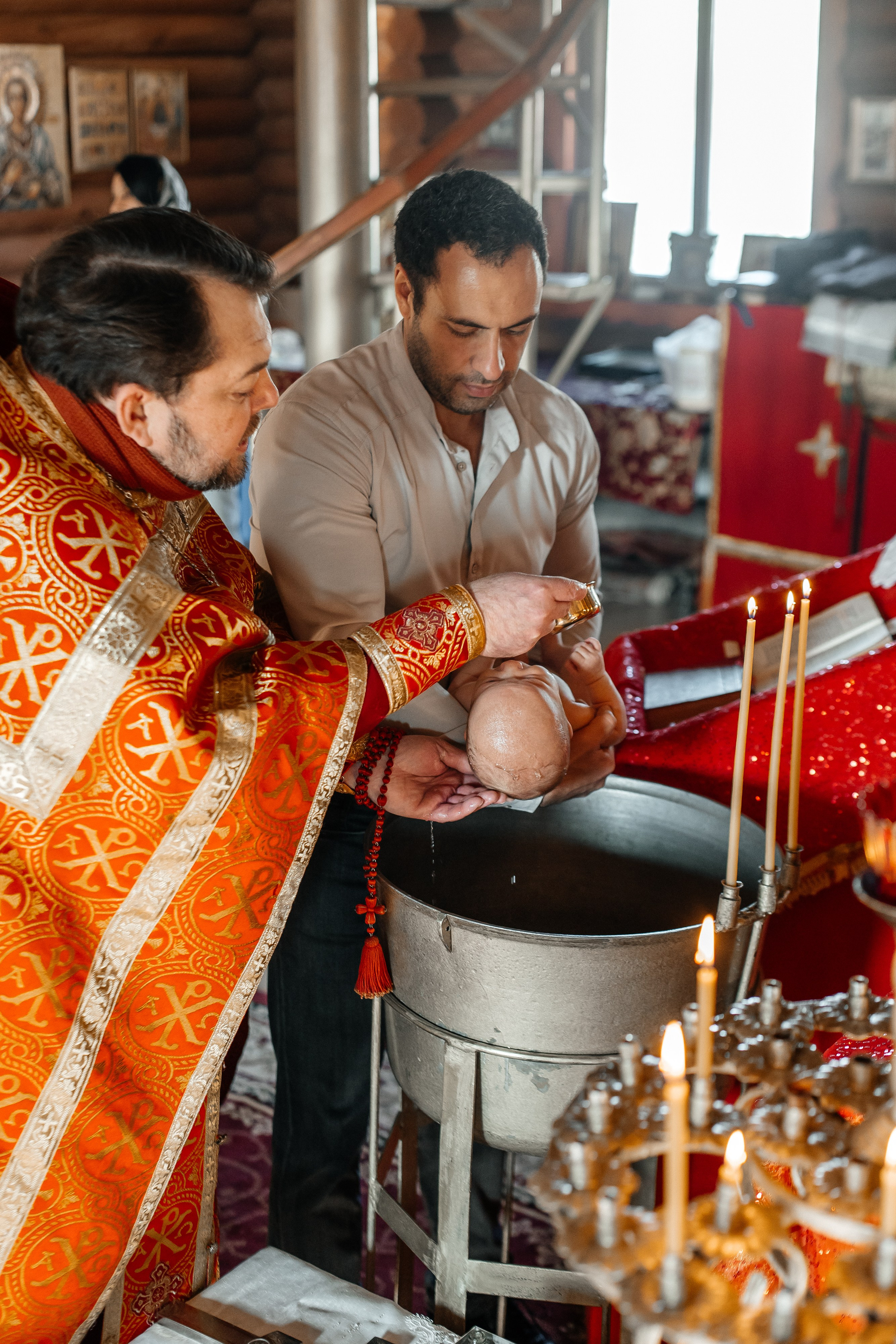 Крещение. Свадебный фотограф в Краснодаре Николай Крауз