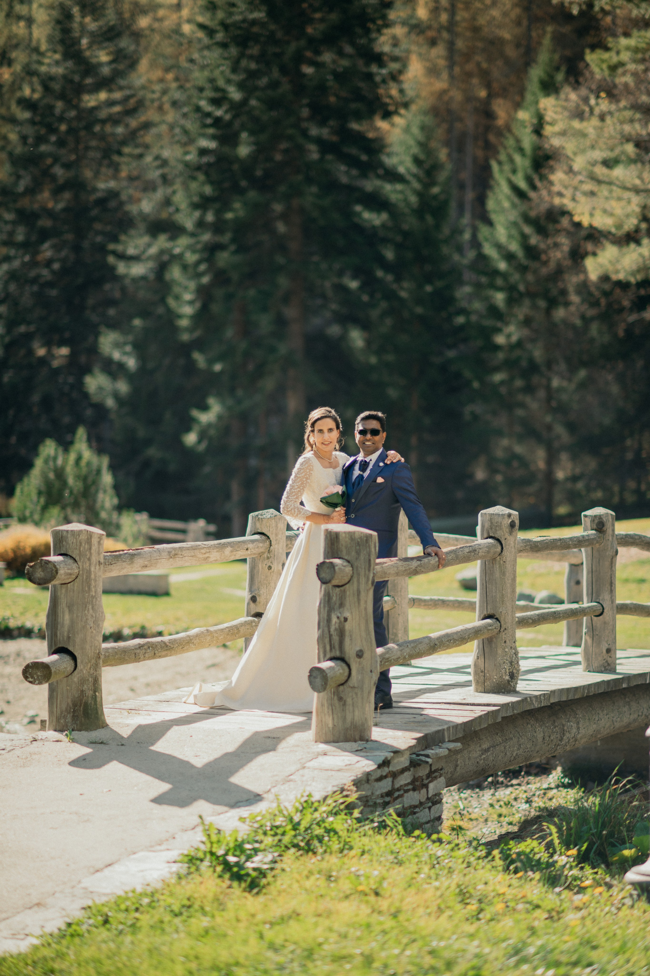 Mountains wedding. Photographer Vasilisa Gordeeva