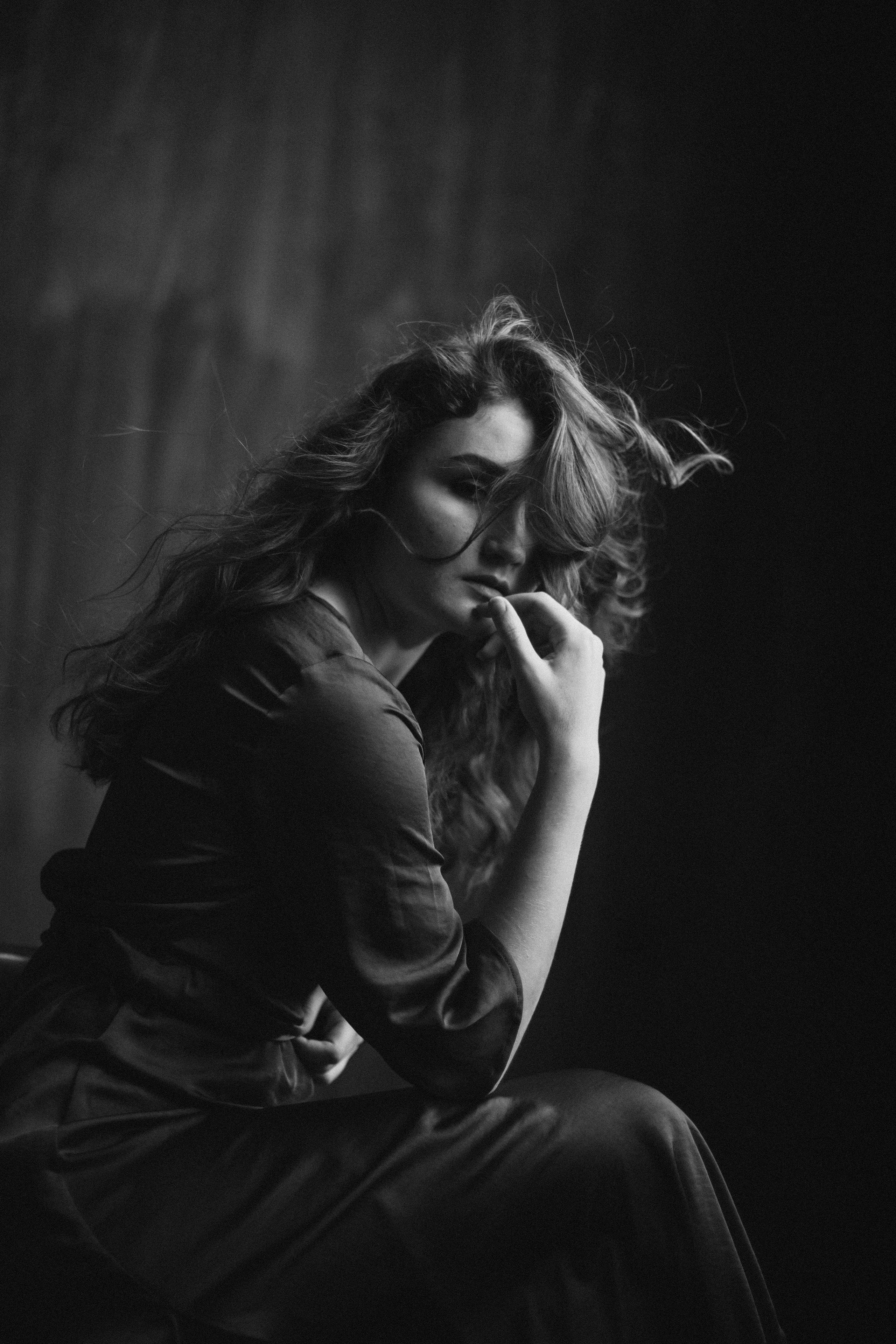 Женский портрет художественный. Детский и семейный фотограф Татьяна Рыбалко. Фотосессии у вас дома