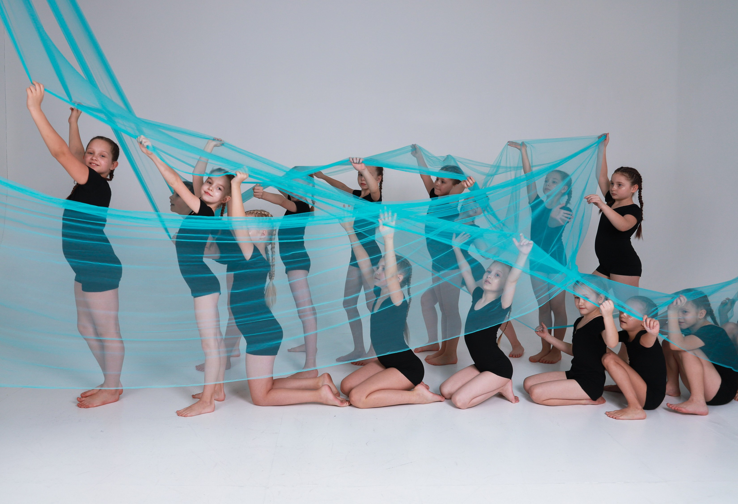 Сьемка на циклорамме. Фотограф Юлия Мальцева