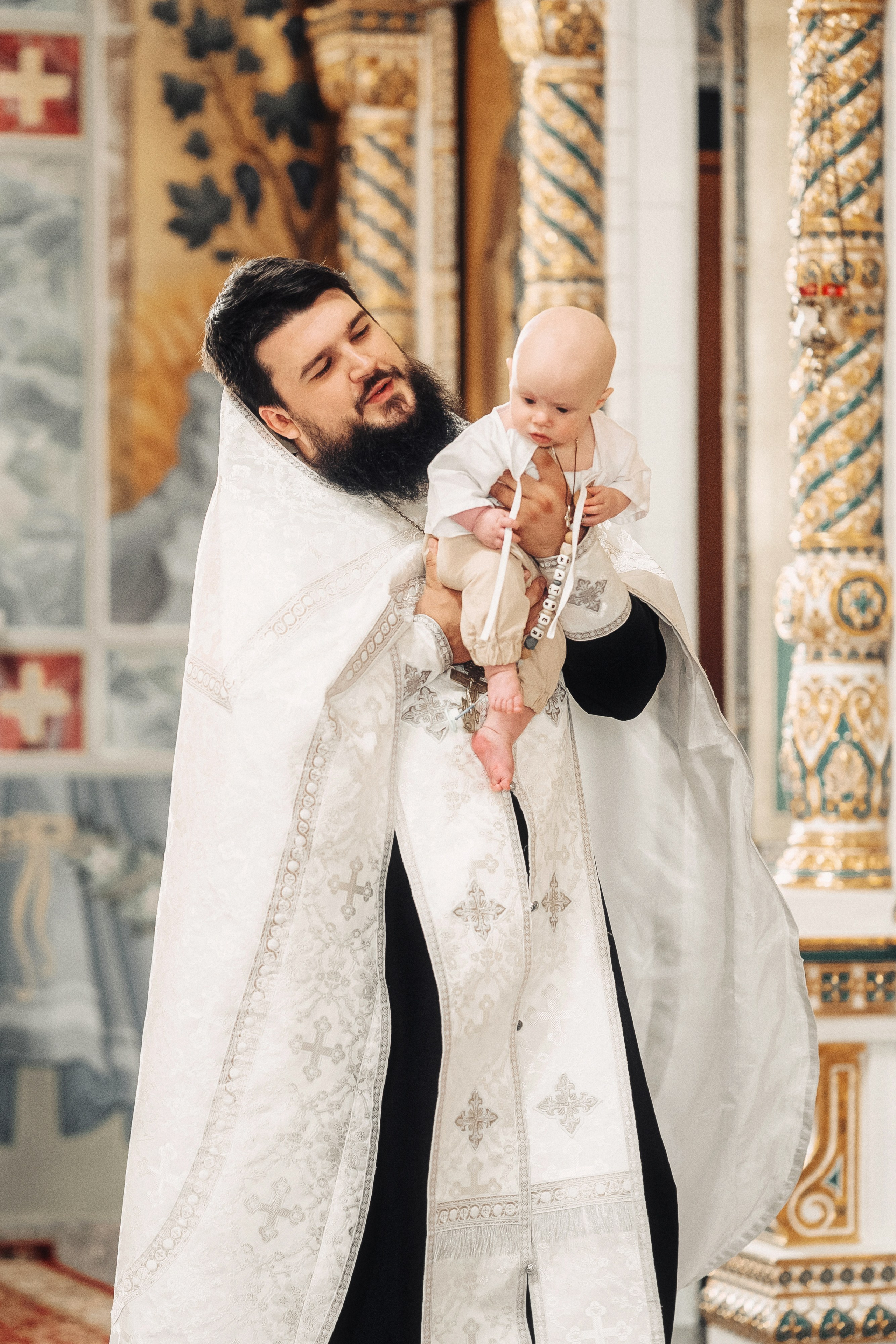Крещение в храме Всецарица. Свадебный и репортажный фотограф в Воронеже Роман Янко