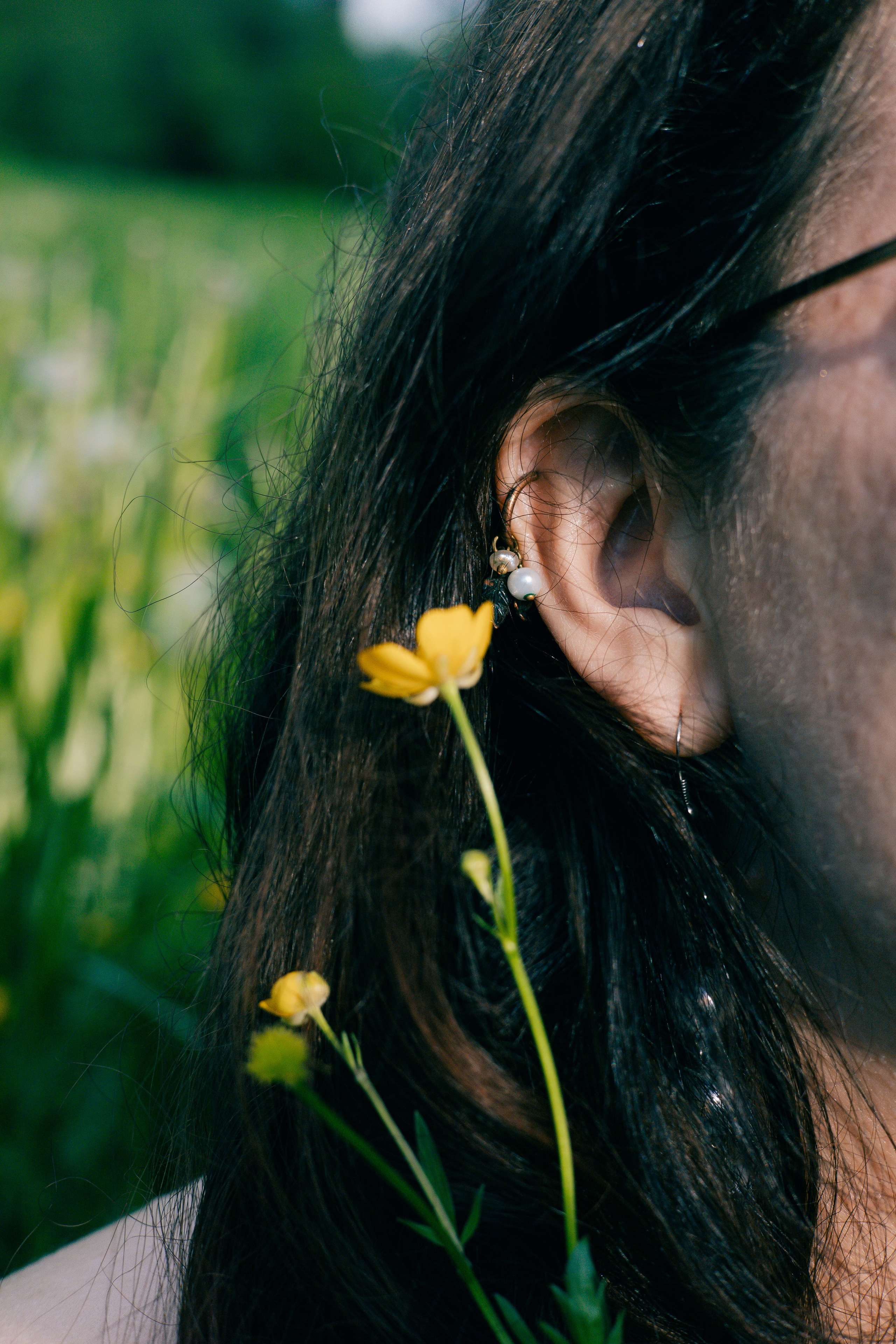 Аня в поле. Репортажный фотограф Алёна Кантемирова