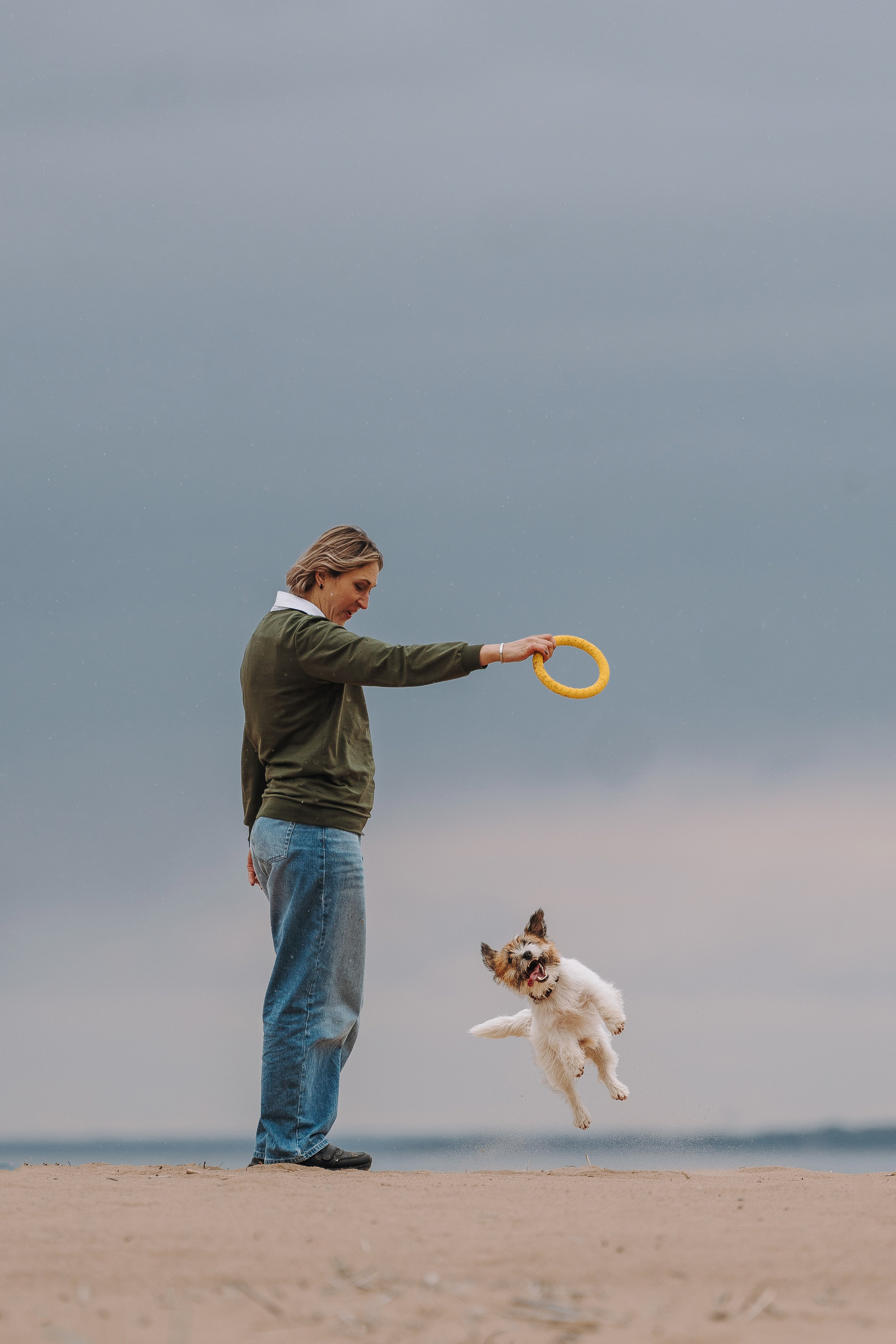 Оля, Ларс и Лукас. Фотограф анималист в Спб недорого Олеся Майорова