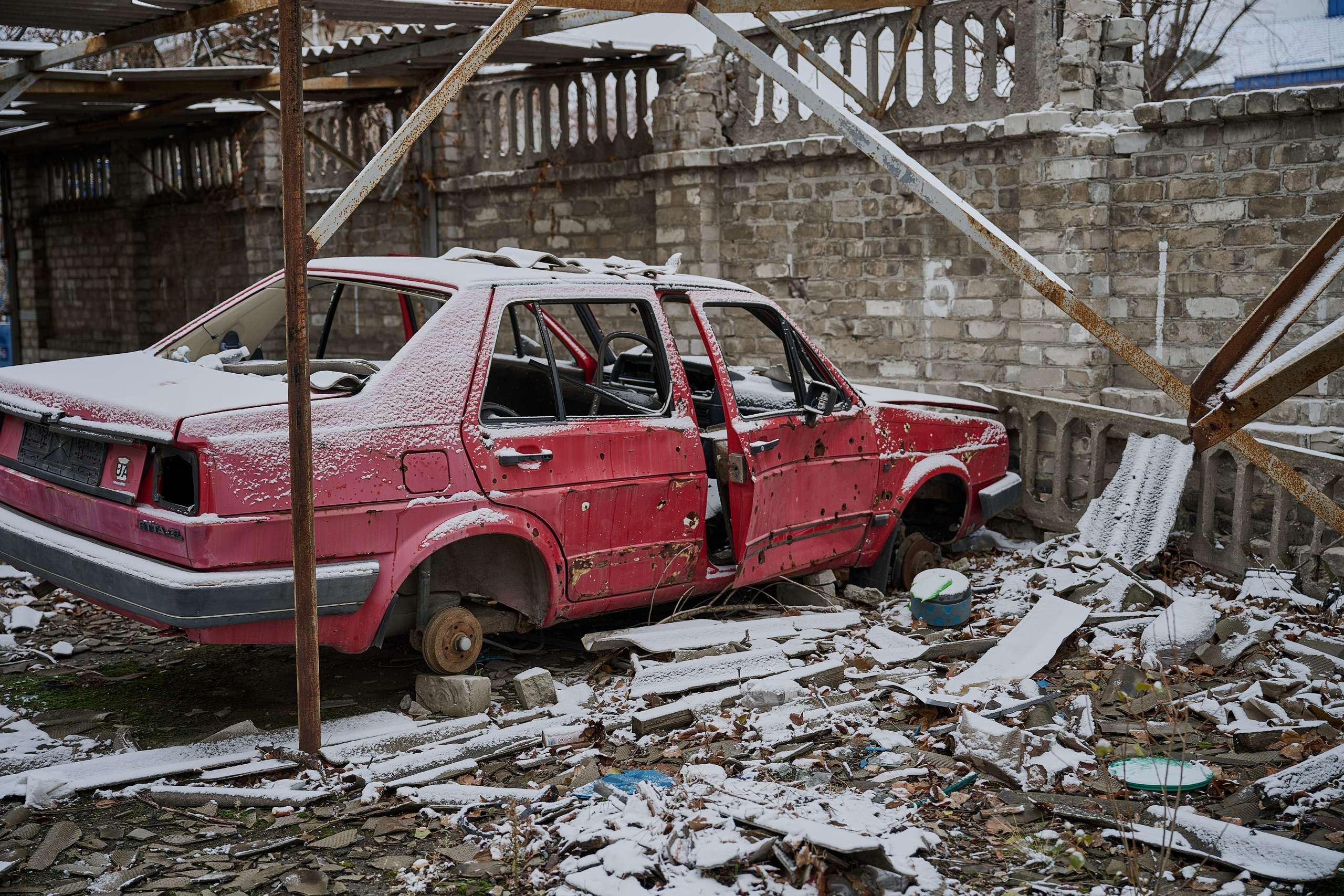 Северодонецк (Луганская область). Декабрь 2024. Фотограф Роман Адлер