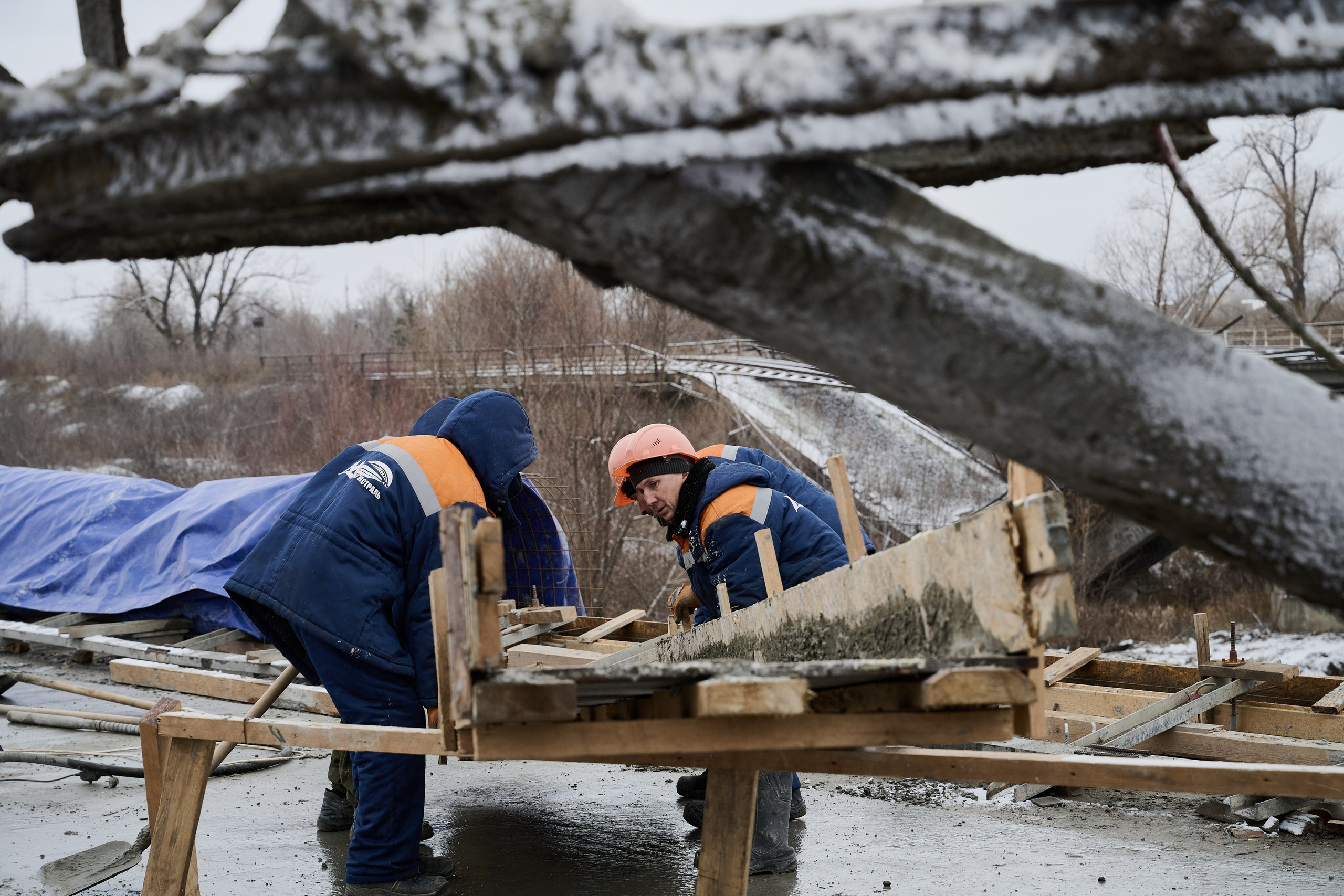 Северодонецк (Луганская область). Декабрь 2024. Фотограф Роман Адлер