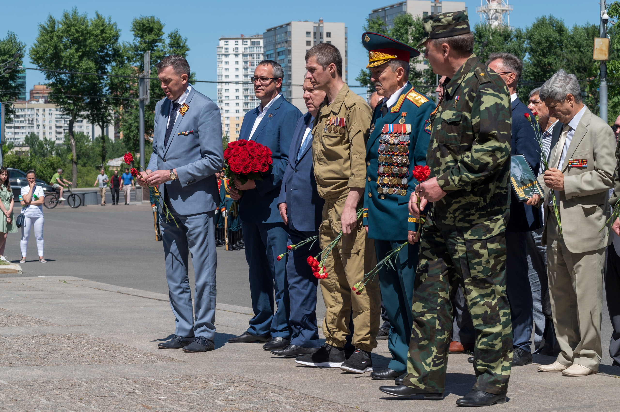 День ветеранов боевых действий 2022. Фотограф Роман Адлер