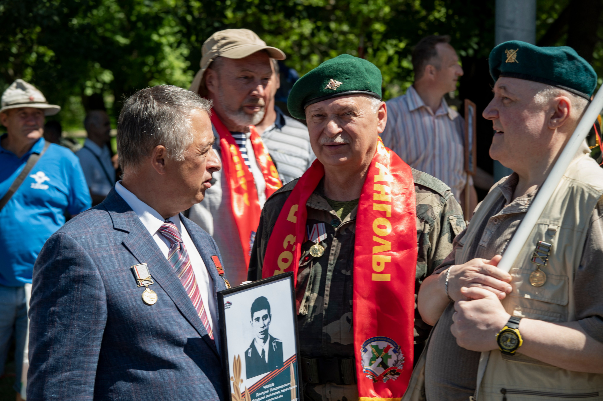 День ветеранов боевых действий 2022. Фотограф Роман Адлер