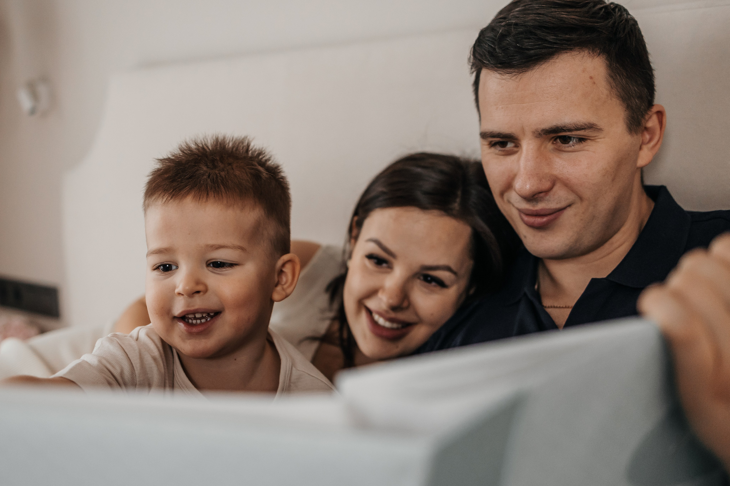 Про Юлю, Андрея и Артема. Семейный, женский фотограф Москве Лиза Лутцева