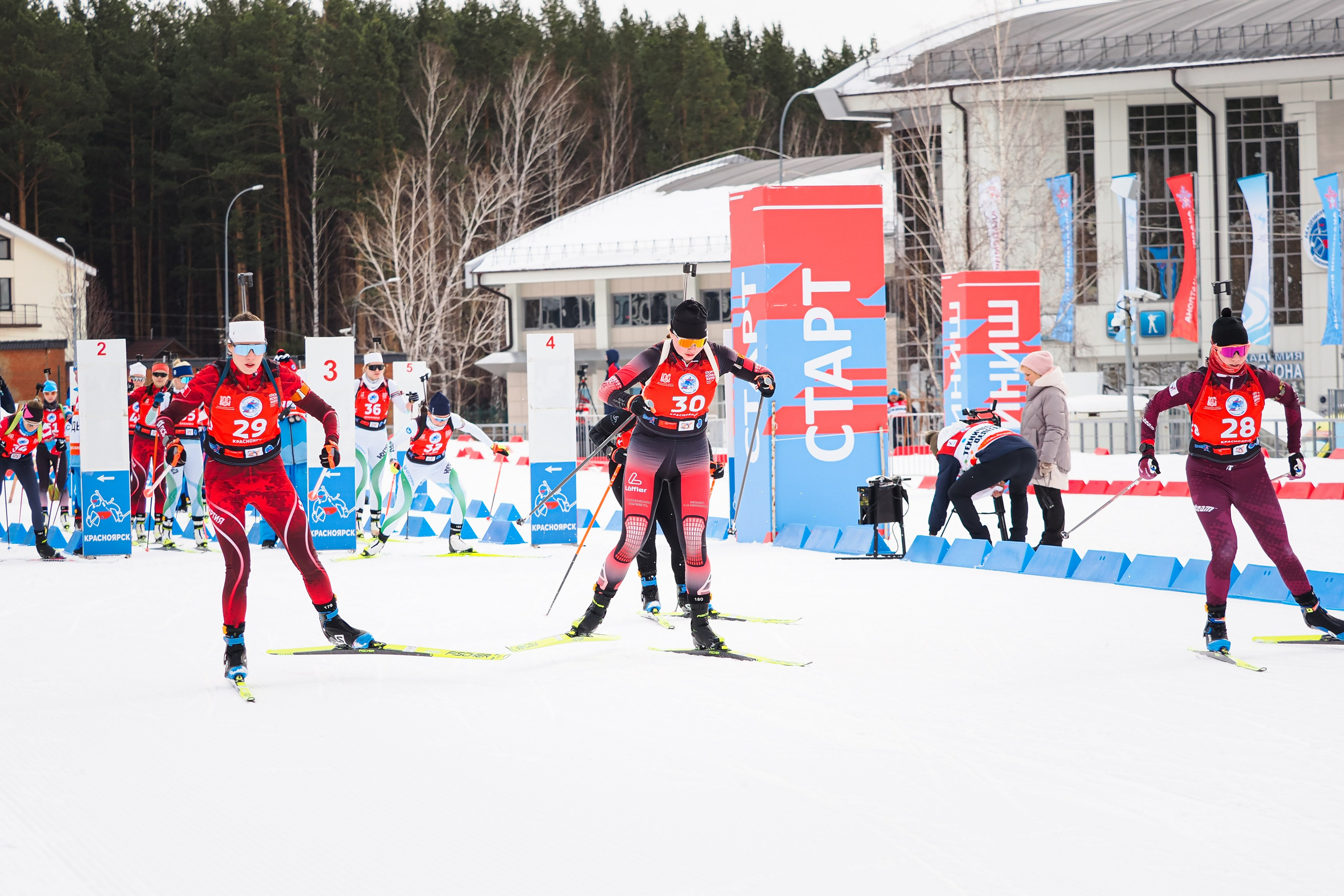 Биатлон / Первенство России. Репортажный фотограф Алексей Козьмин