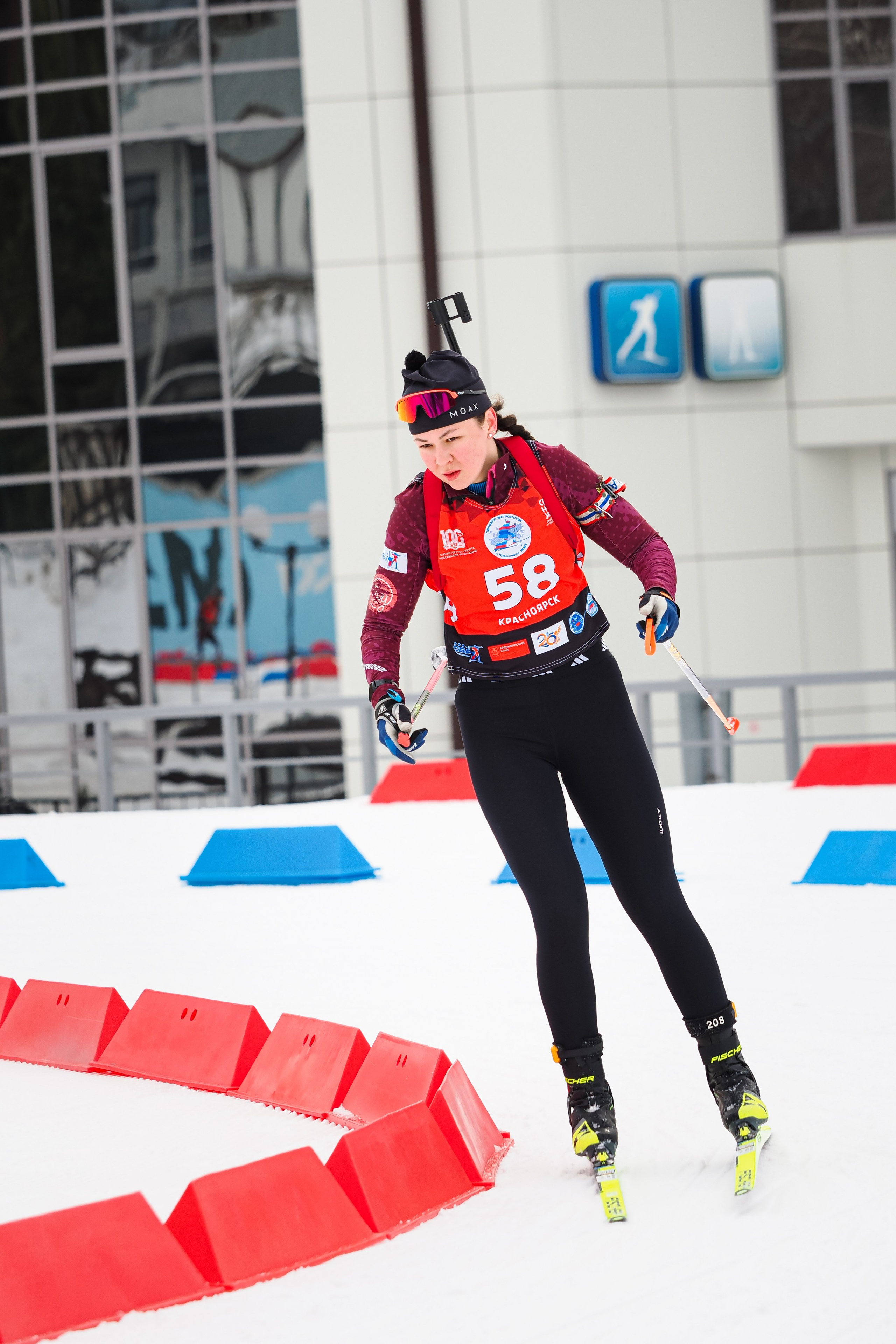 Биатлон / Первенство России. Репортажный фотограф Алексей Козьмин