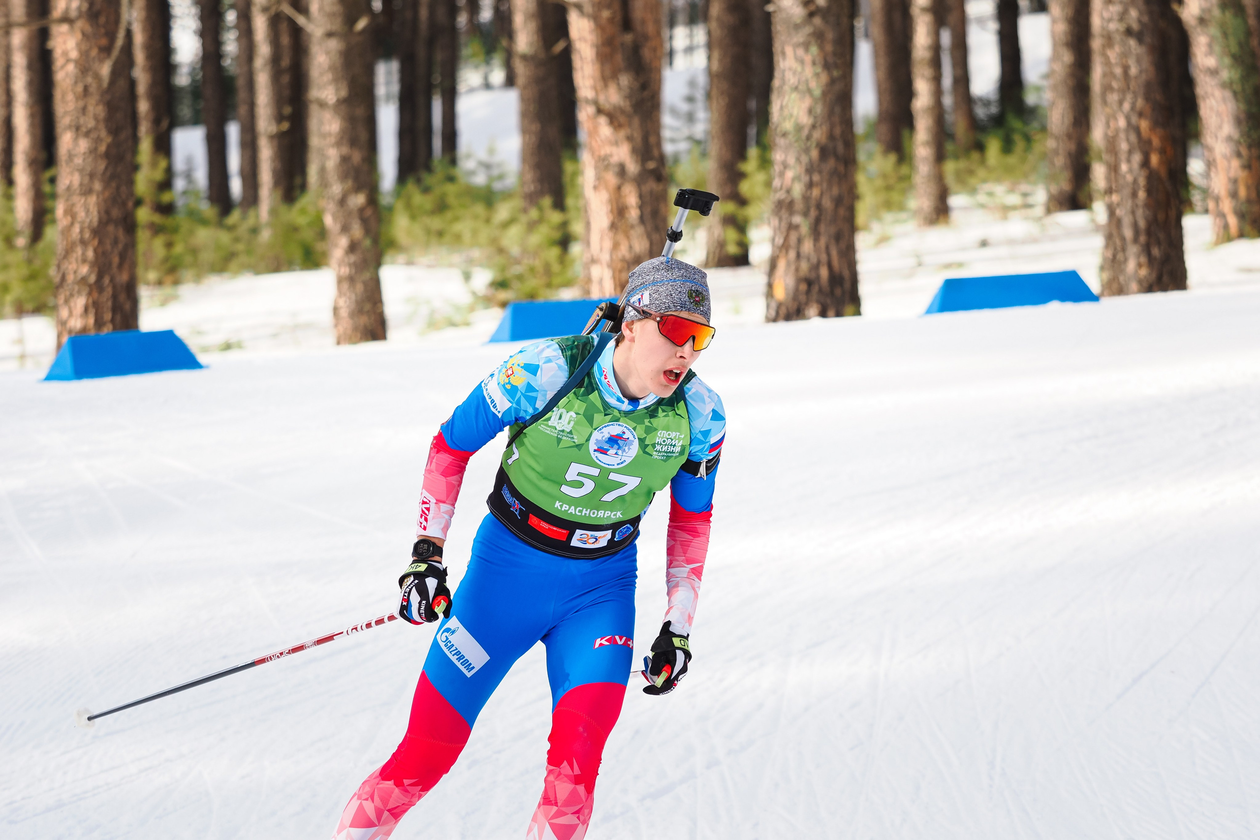 Биатлон / Первенство России. Репортажный фотограф Алексей Козьмин