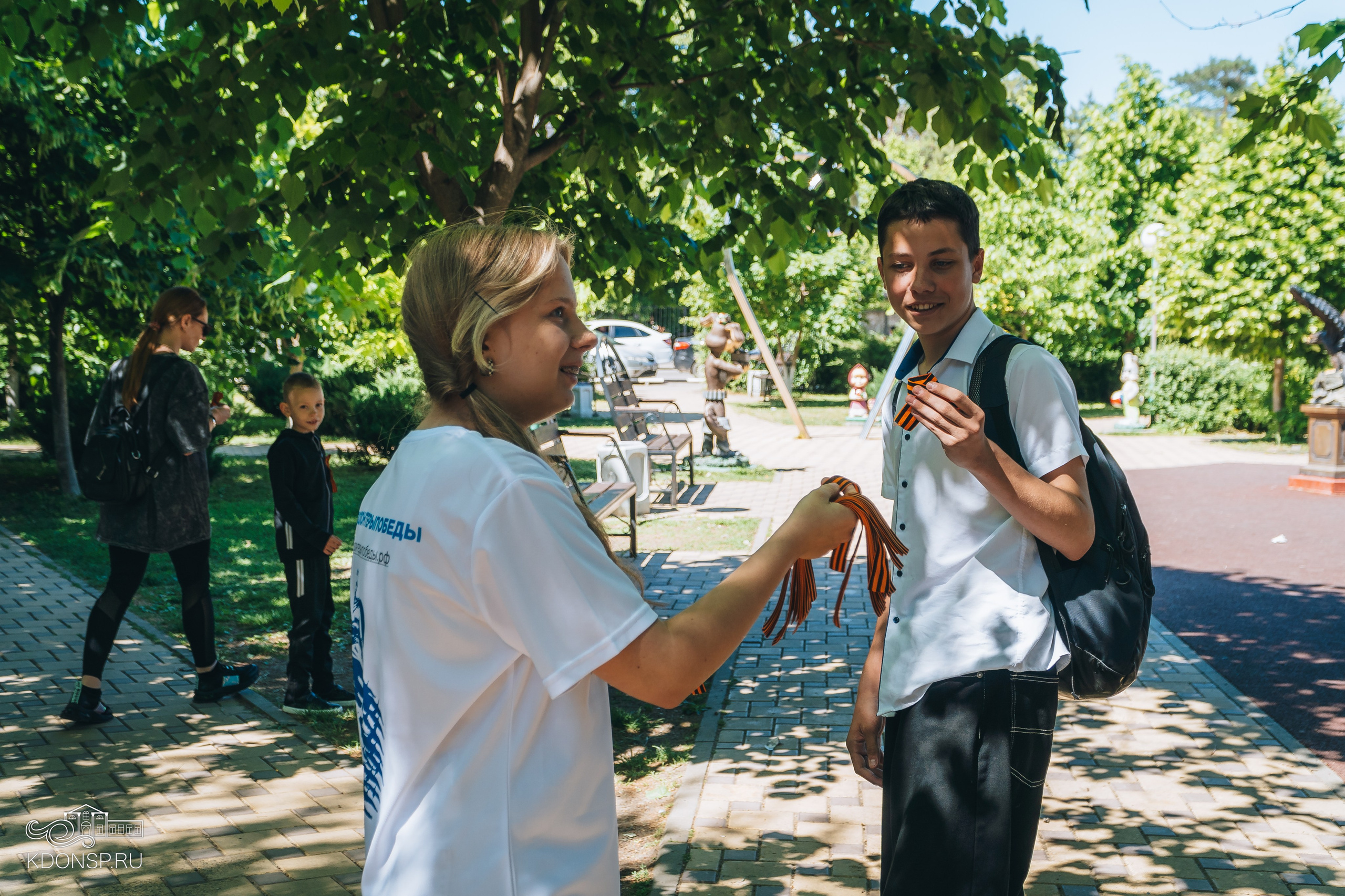 «Георгиевская ленточка». Новотитаровский Дом культуры