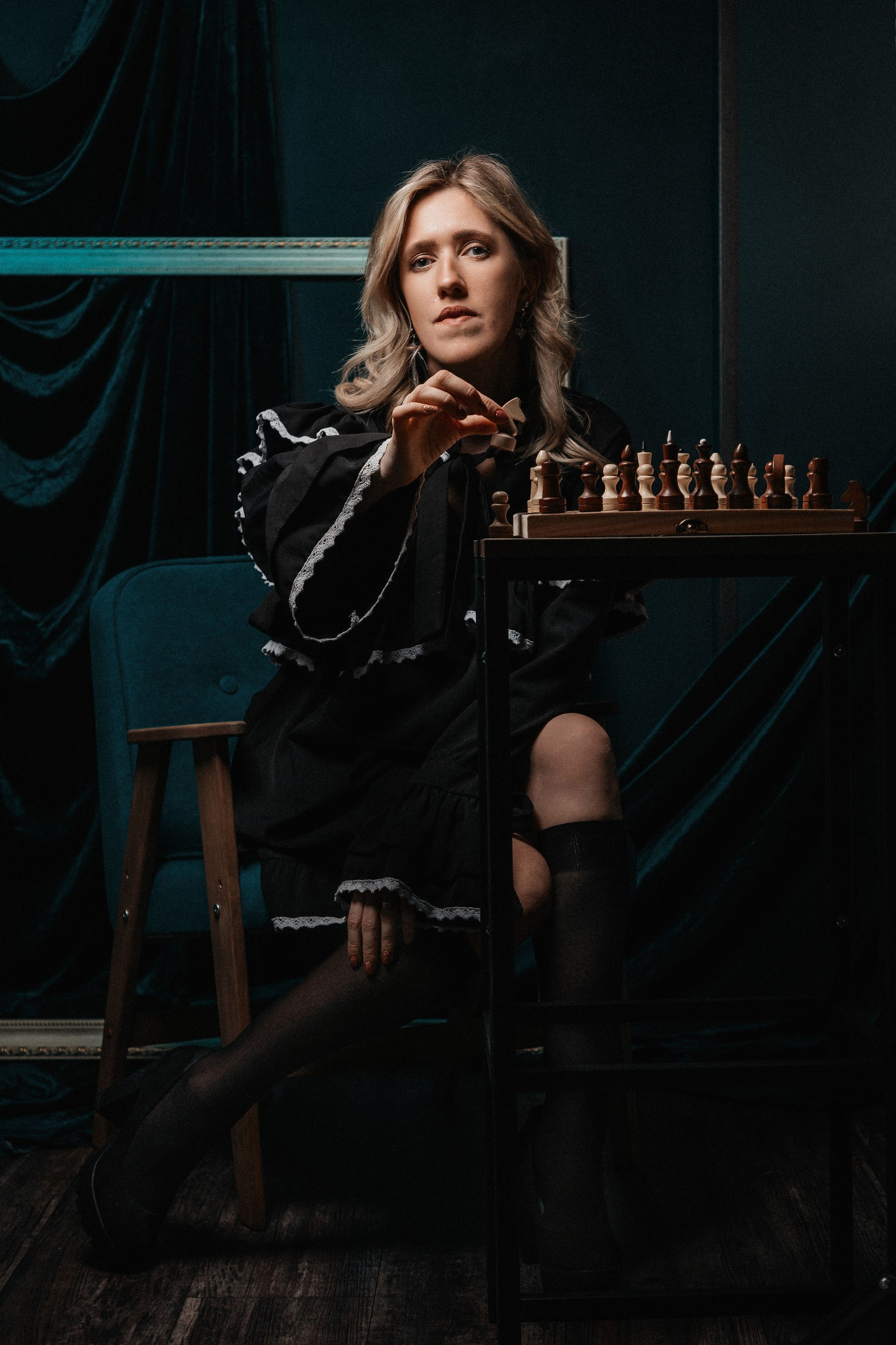 Ход королевы-Дарья. Команда фотографов и дизайнеров в Егорьевске