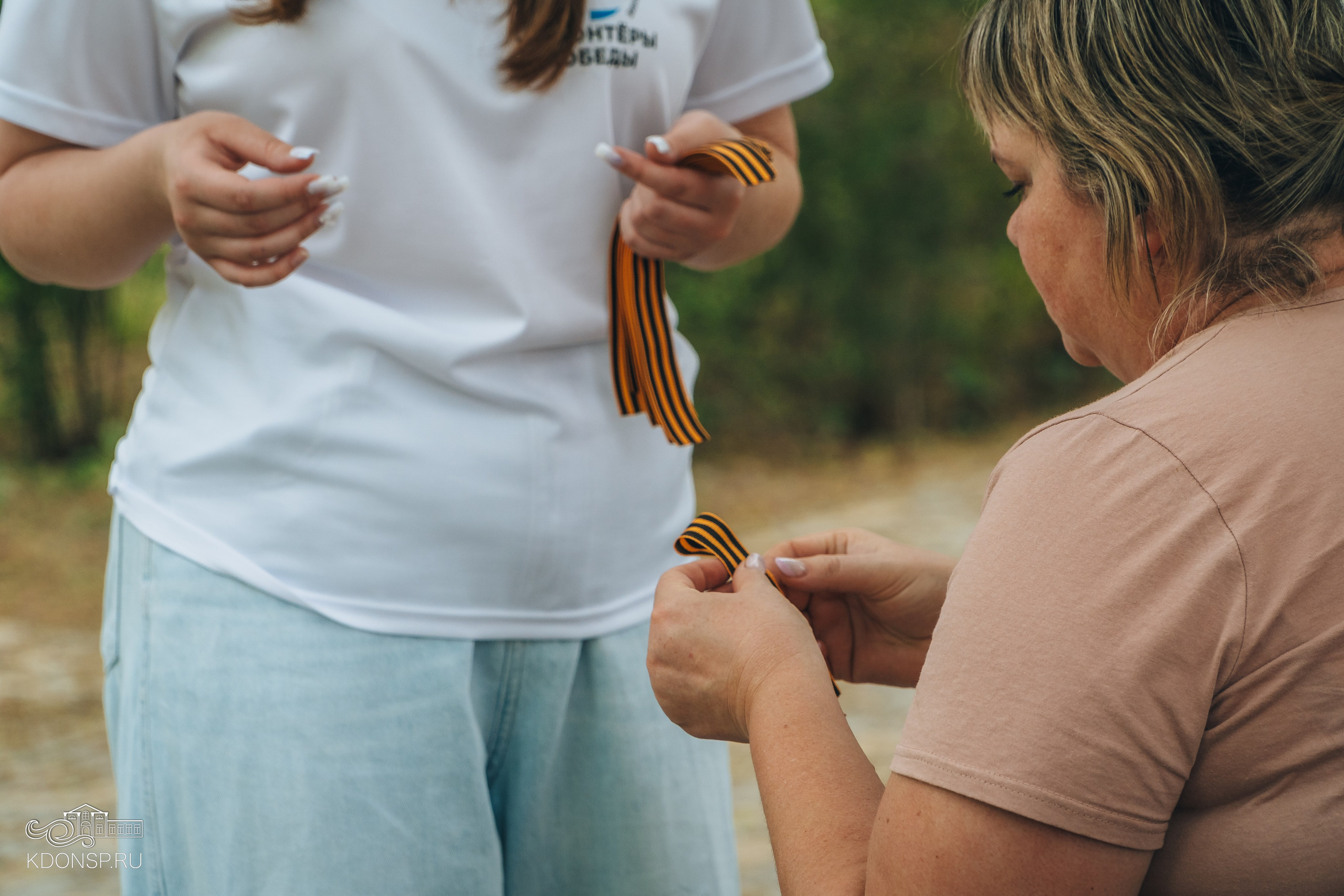 «Георгиевская ленточка — символ Победы». Новотитаровский Дом культуры