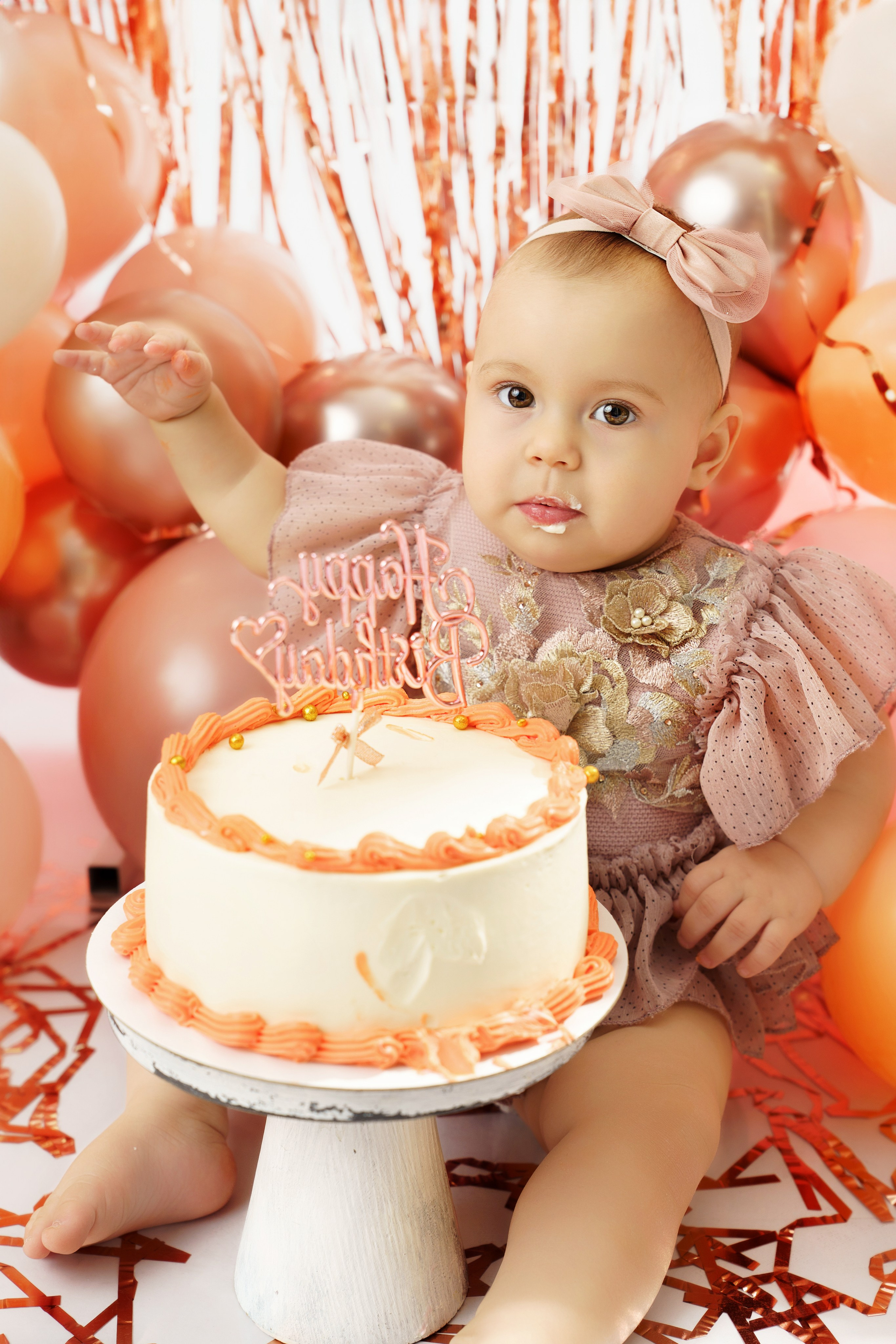 Фотосессия ГОДОВАСИЕ. Фотограф новорожденных, детей до года и беременных в Симферополе