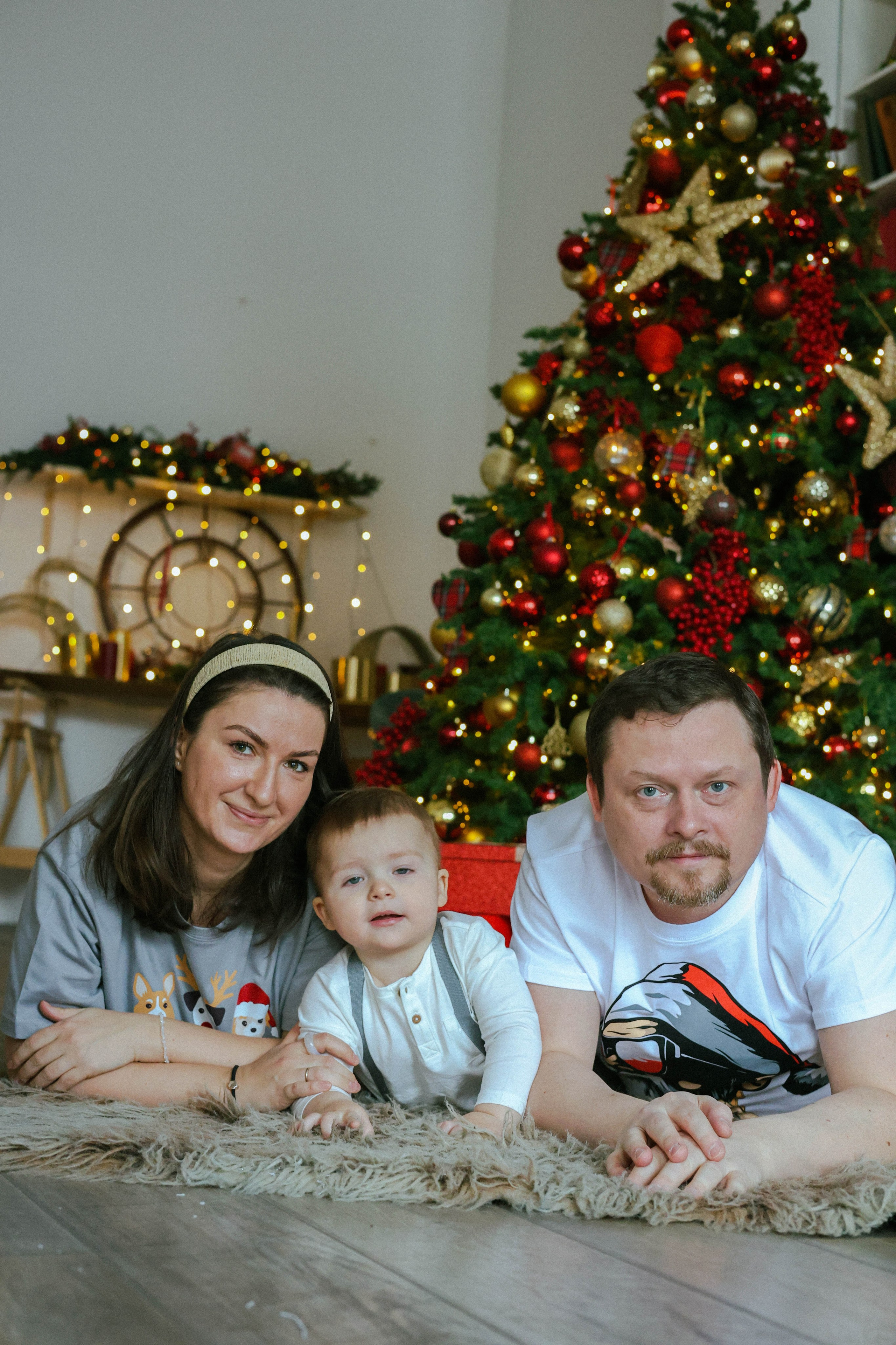 Новогодняя история «Анастасия и ее семья». Фотограф в Москве Анастасия Калинина