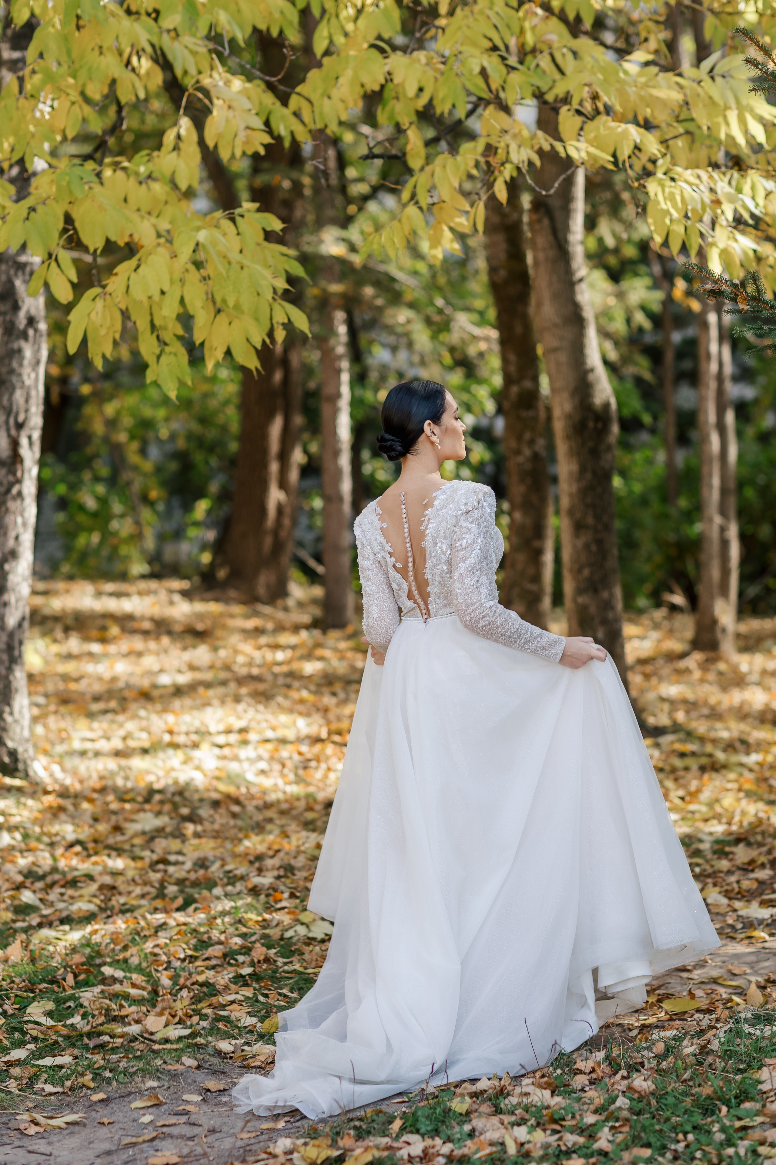 Степан и Алина. Красивая осенняя прогулка. Свадебный фотограф в Хабаровске