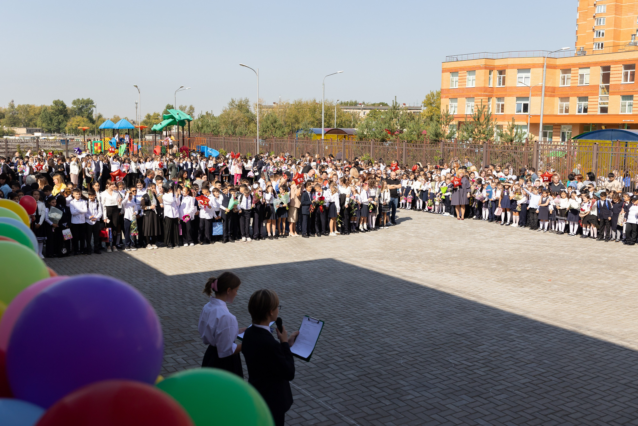 Линейка 1 сентября. Профессиональный Фотограф в Москве Андрей Славнов