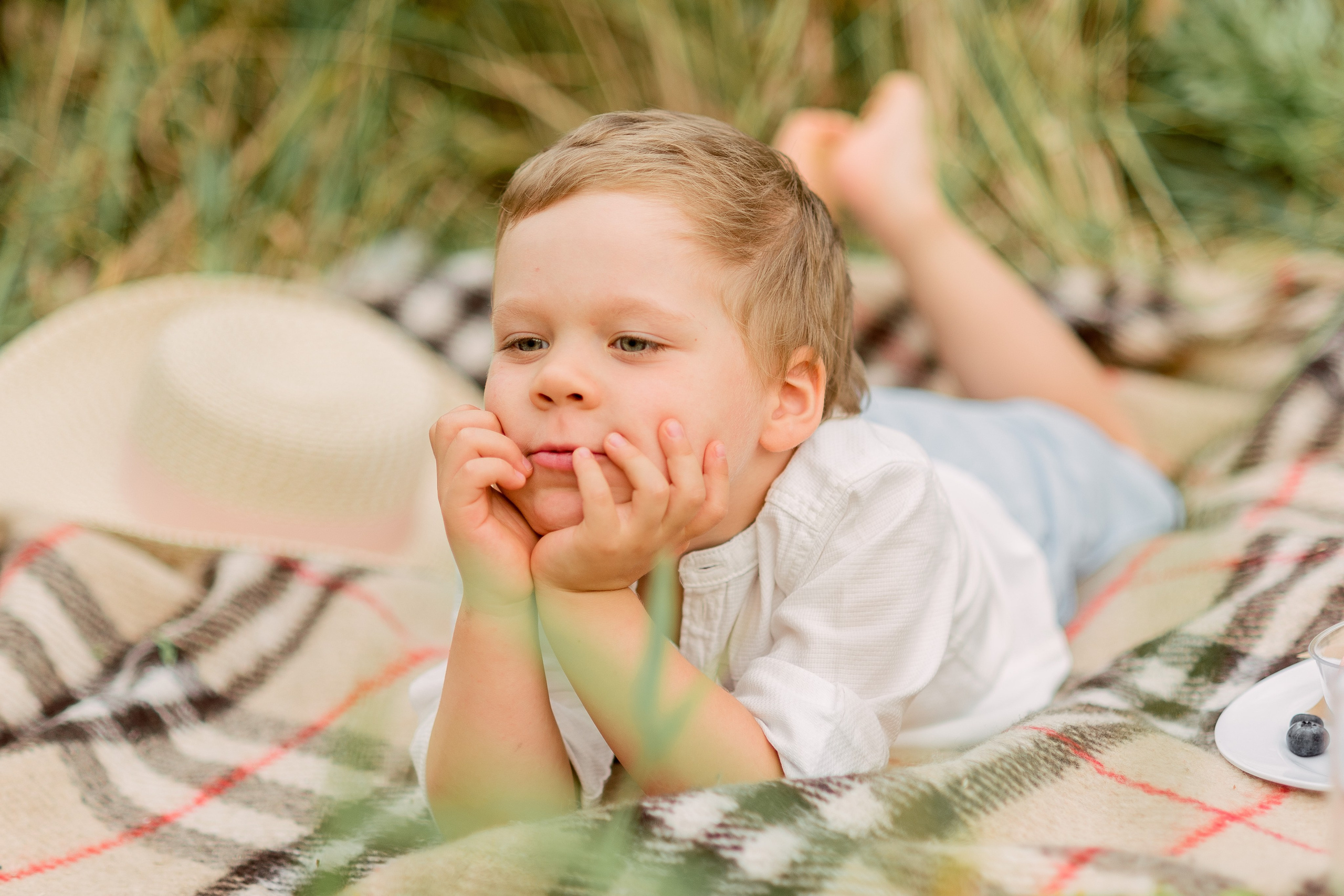 В поле. Фотограф Юлия Попова