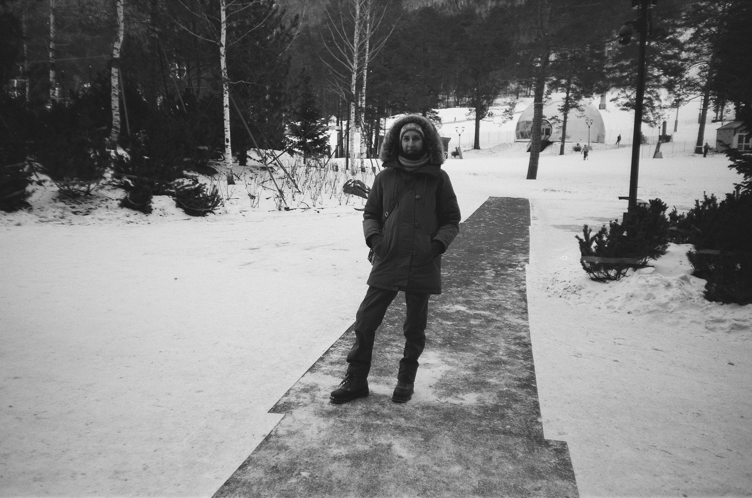 Горный курорт Манжерок в Новый Год. Фотограф-документалист Мария Осокина