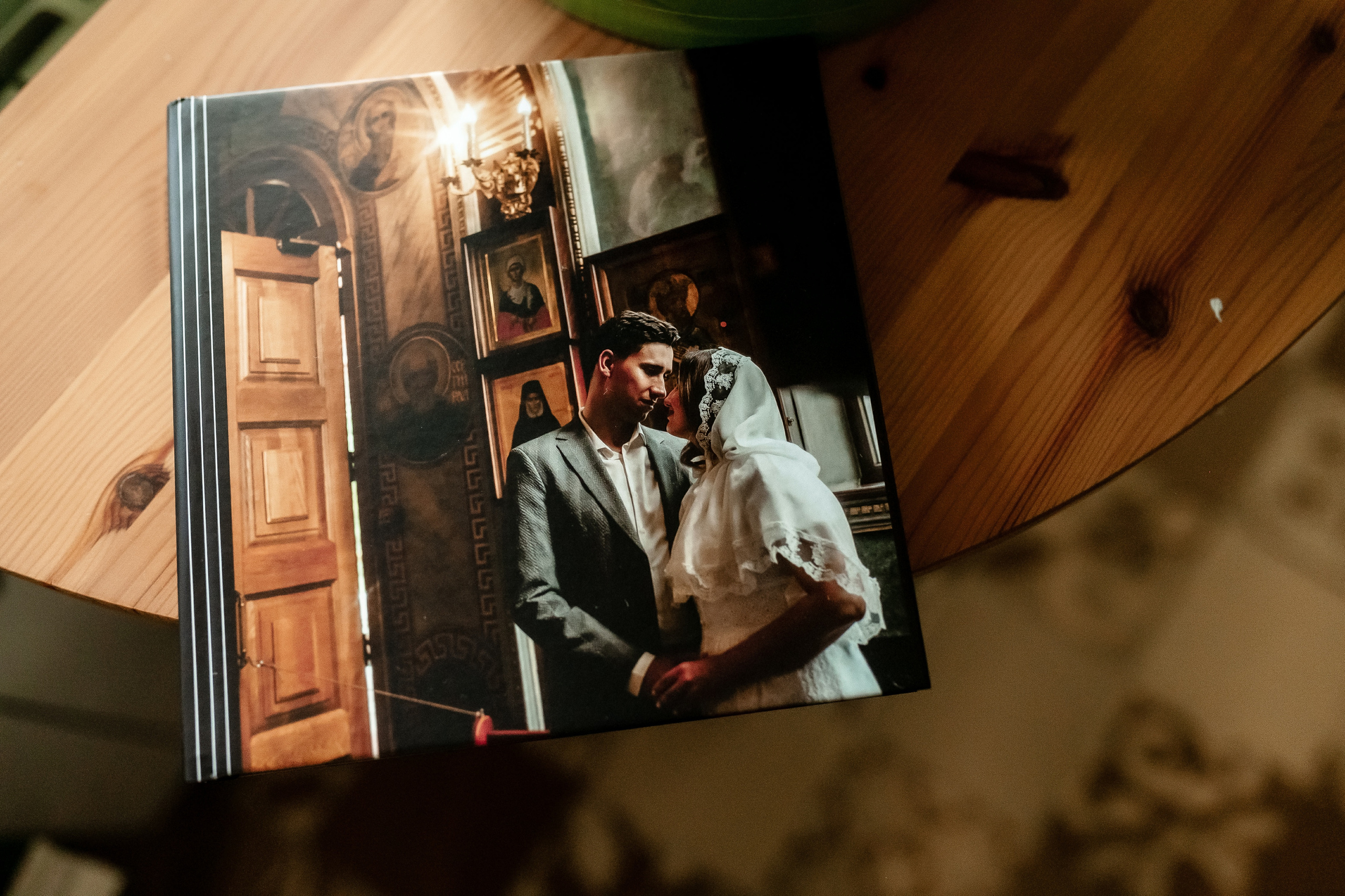 Таинство Венчания. Книга с плотными листами. Формат 20*20см. Фотограф Котова Валентина