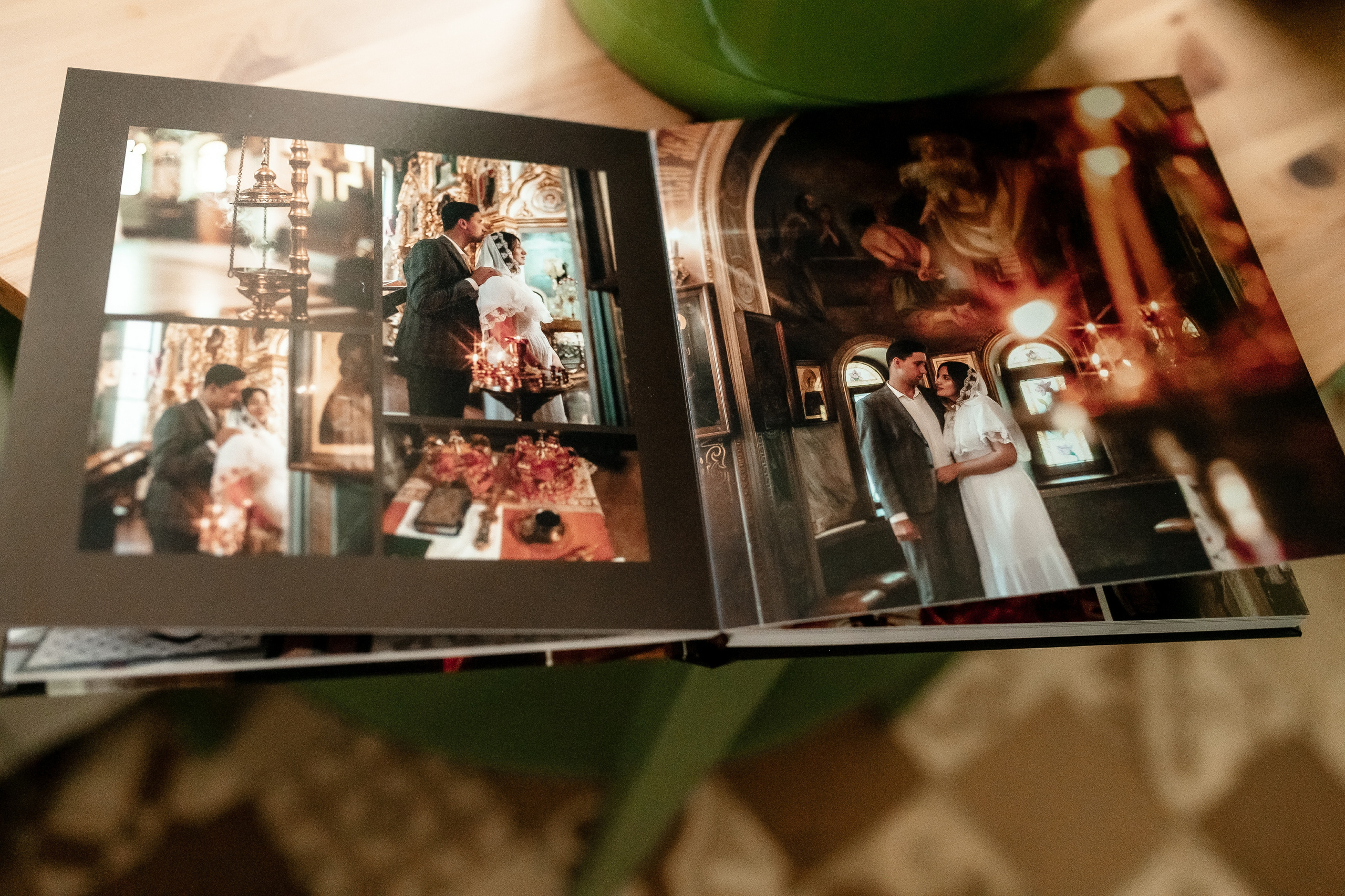 Таинство Венчания. Книга с плотными листами. Формат 20*20см. Фотограф Котова Валентина