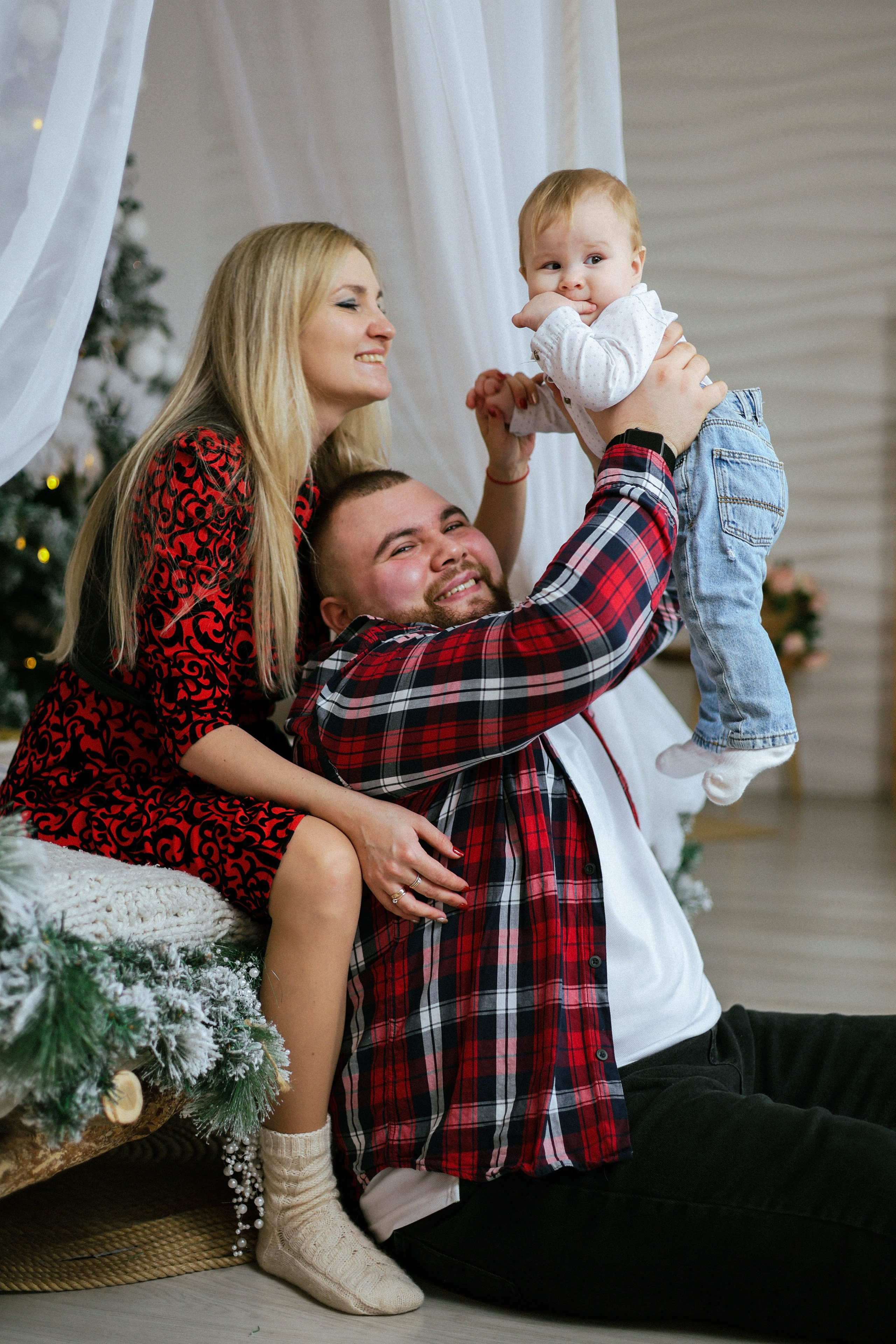 Новогодняя история «Валентина и ее семья». Фотограф в Москве Анастасия Калинина