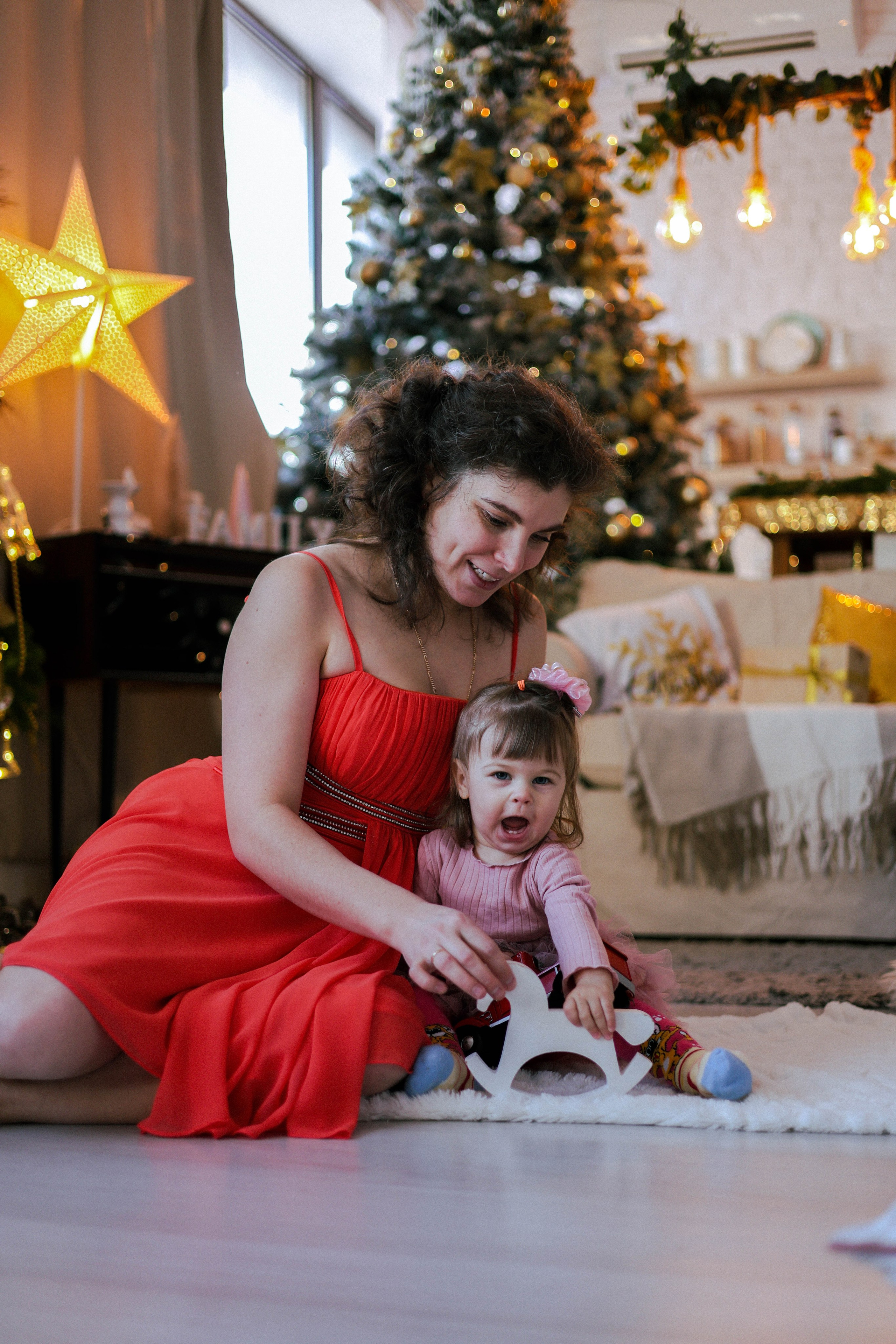 Новогодняя история «Нелля и ее семья». Фотограф в Москве Анастасия Калинина