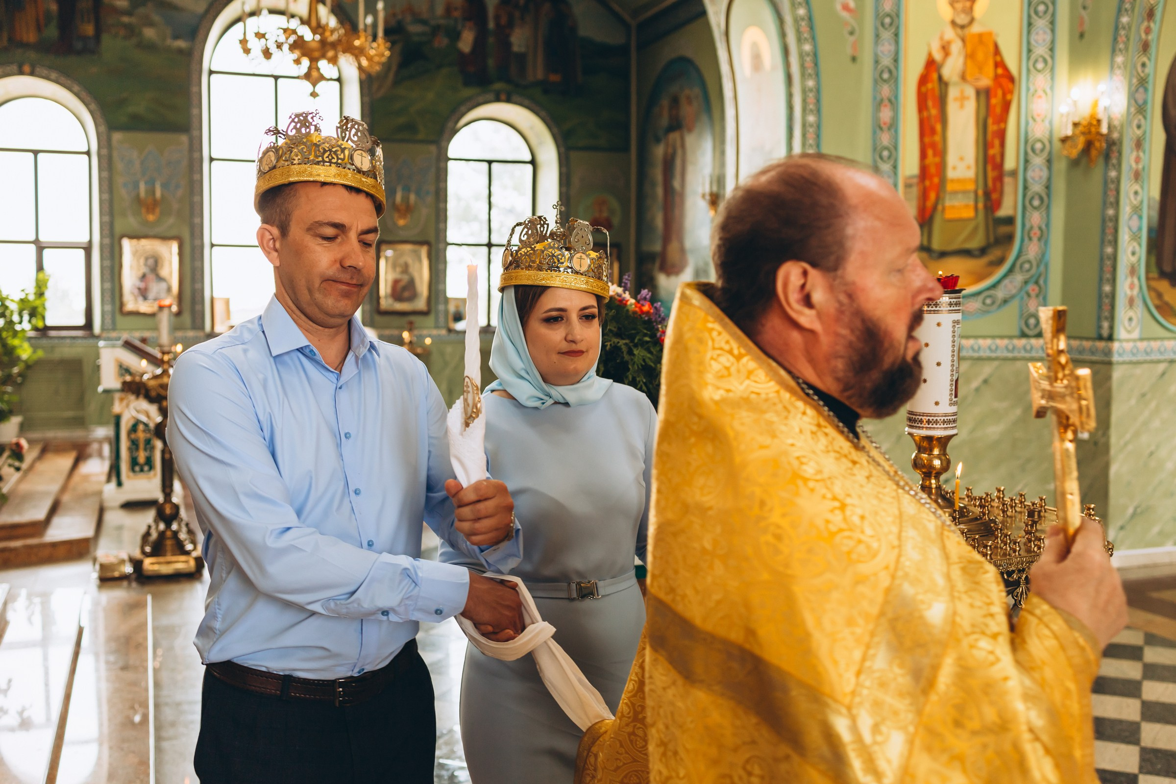 Венчание Александра и Юлии. Семейный фотограф в Волгодонске Краченцева Анна