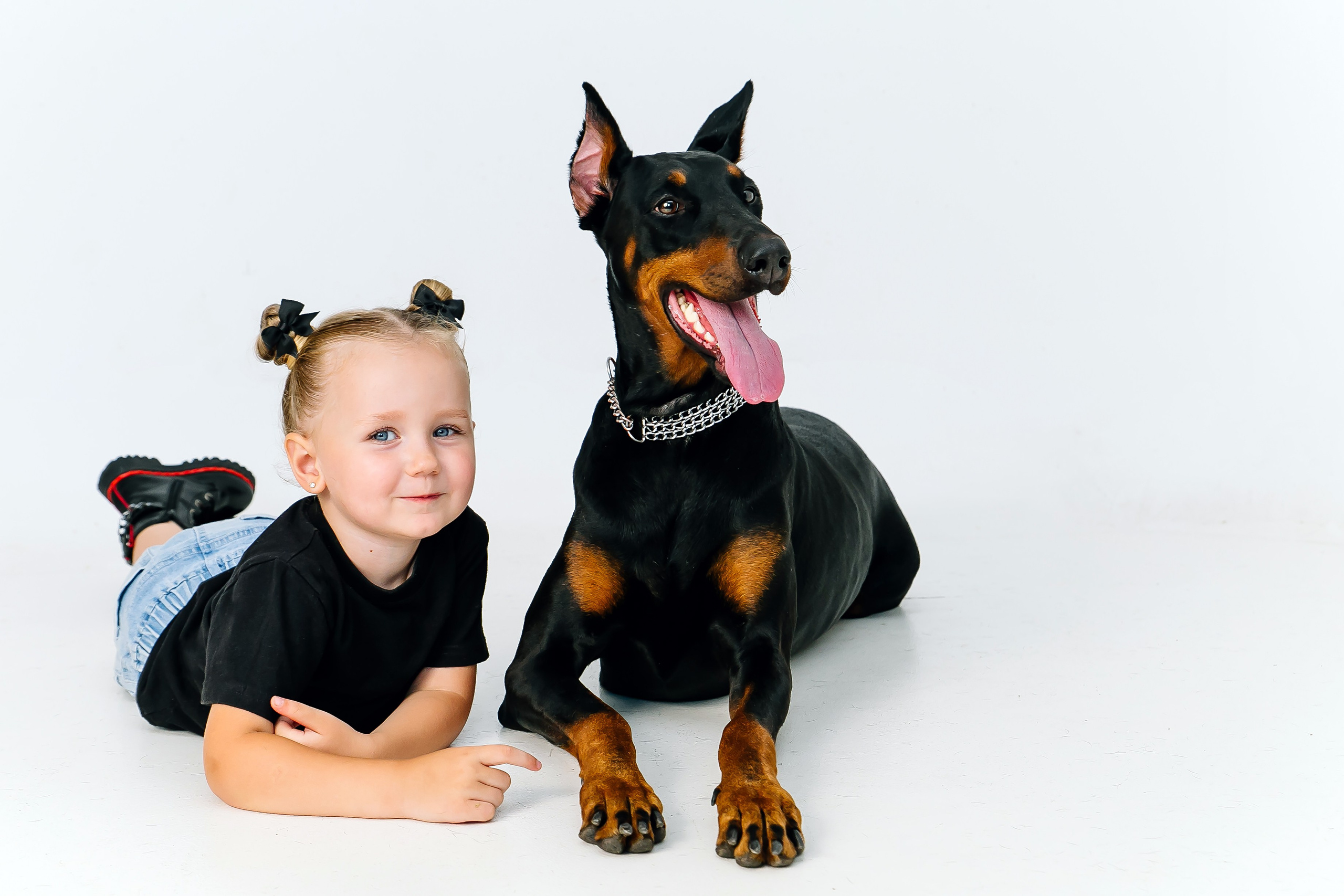 Фотопроект с доберманом. Свадебный и семейный фотограф в Краснодаре Илонна Ковалева