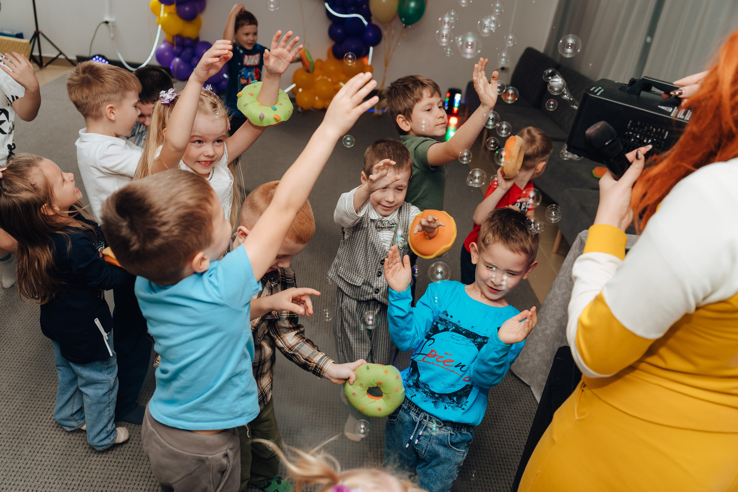 Праздник Матвея Мультифокс. Детский и семейный фотограф Катерина Мишина