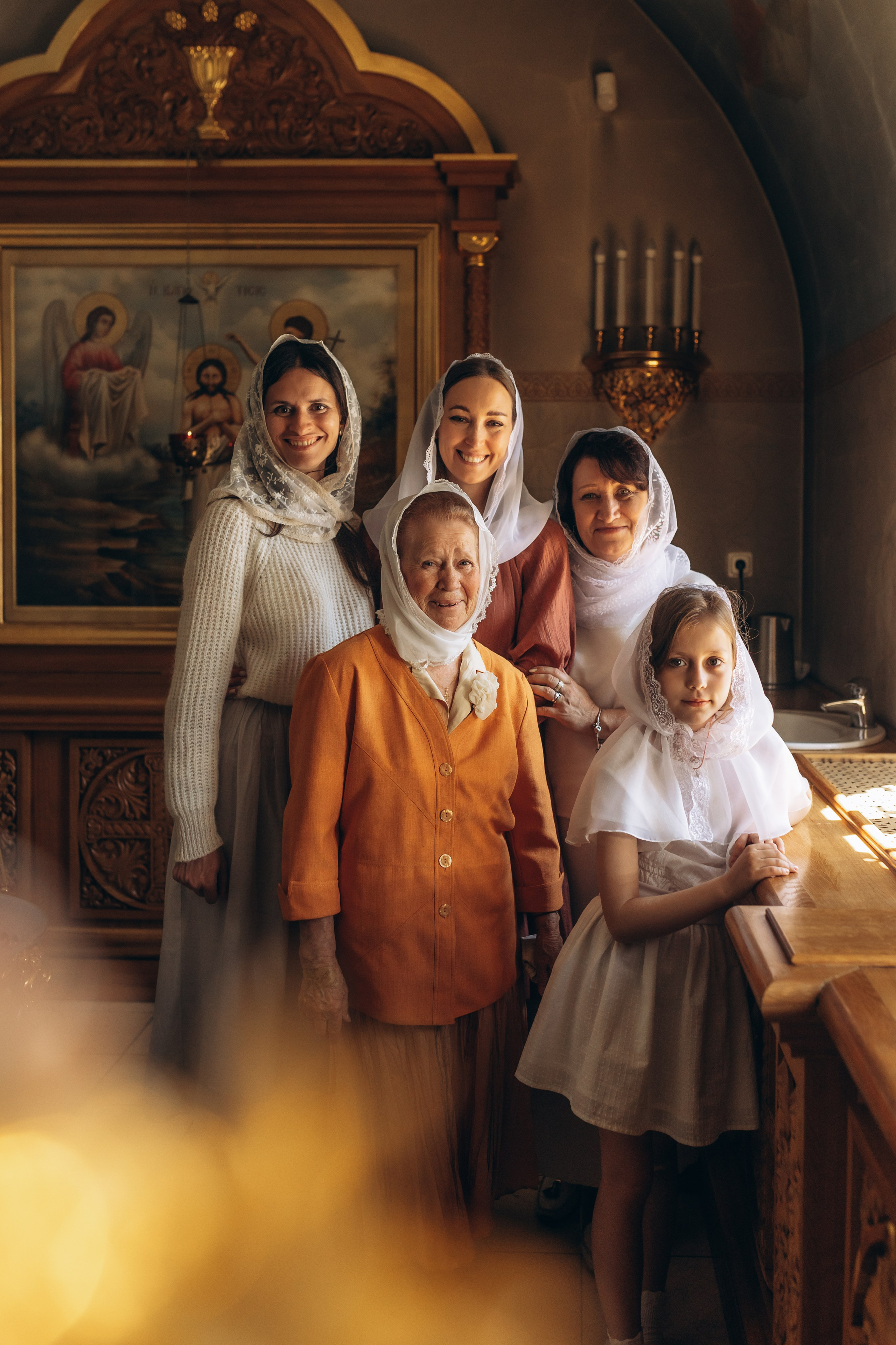 Крещение. Семейный и женский фотограф в Санкт-Петербурге Климова Светлана