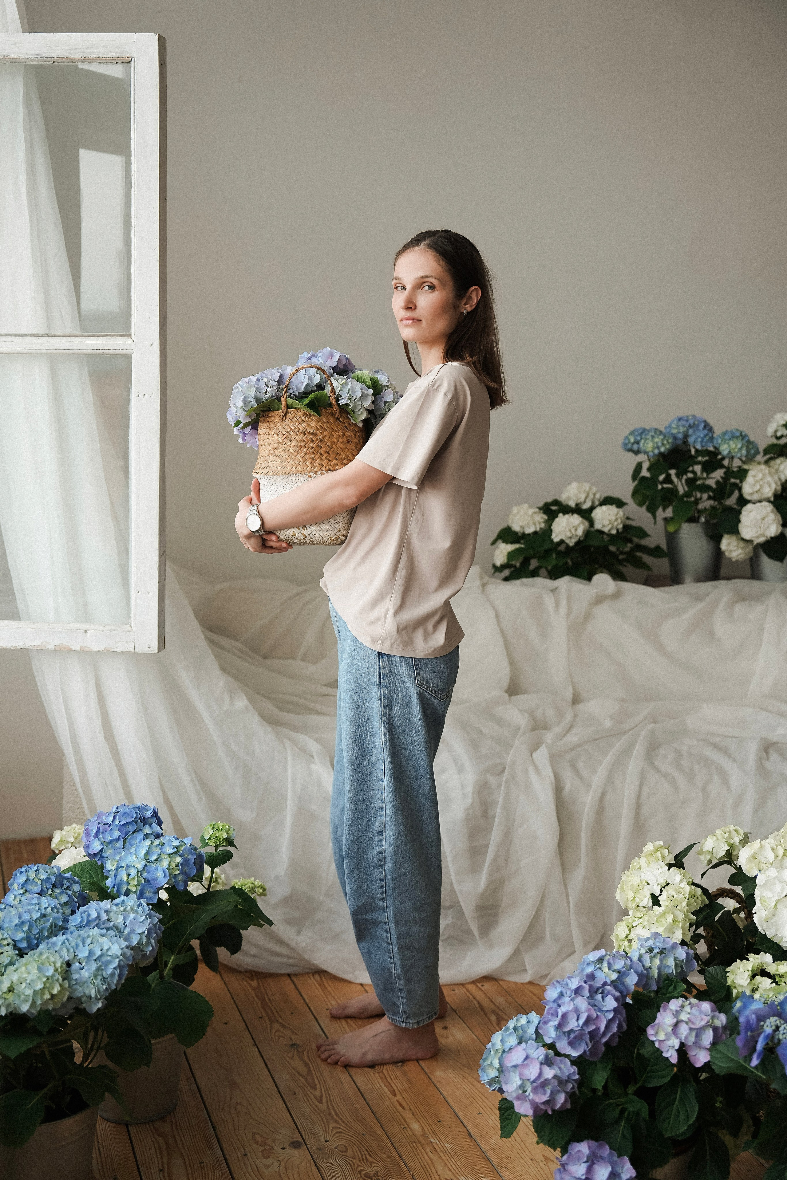 Фотодень в гортензиях. Фотограф с психологическим образованием