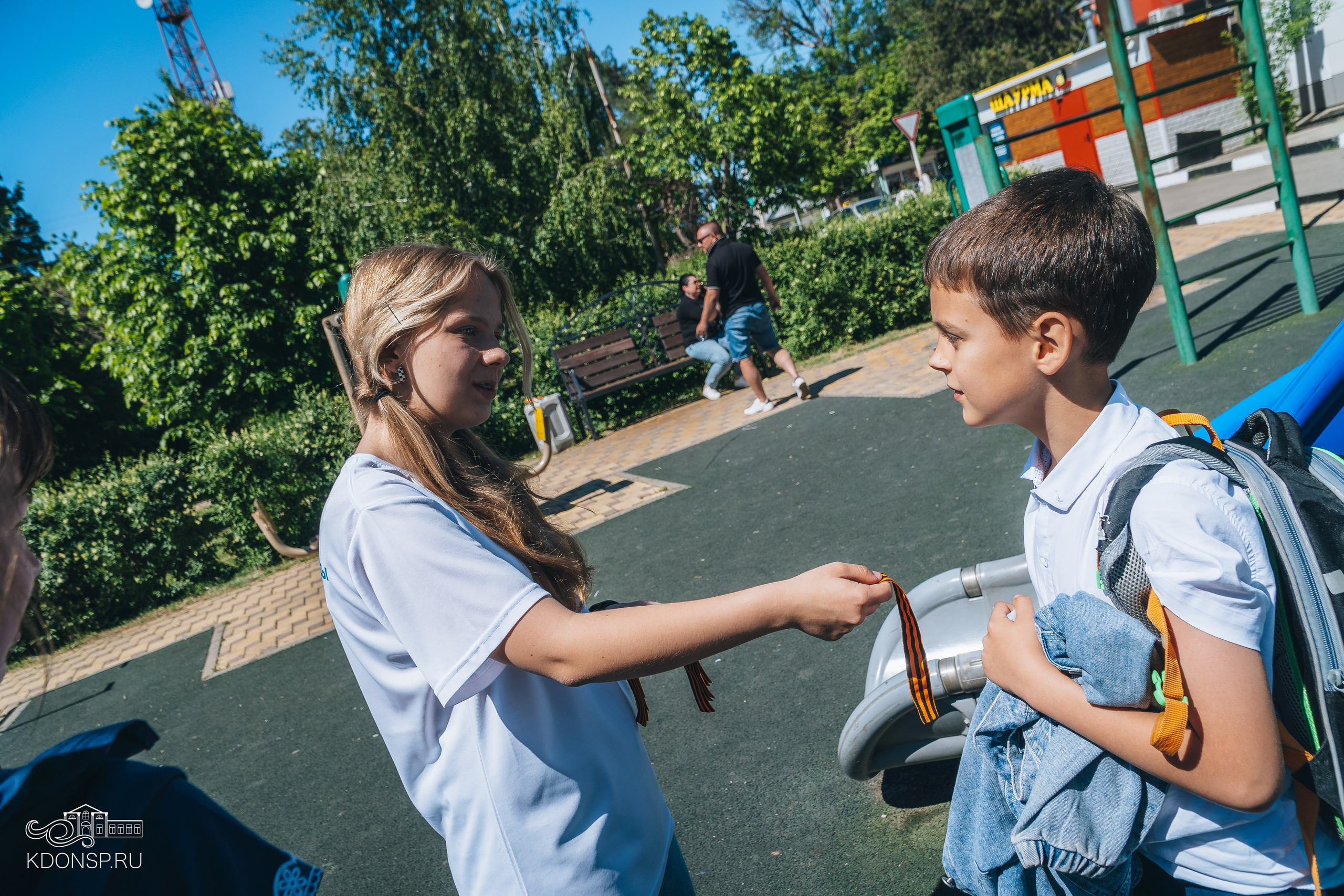 «Георгиевская ленточка». Новотитаровский Дом культуры