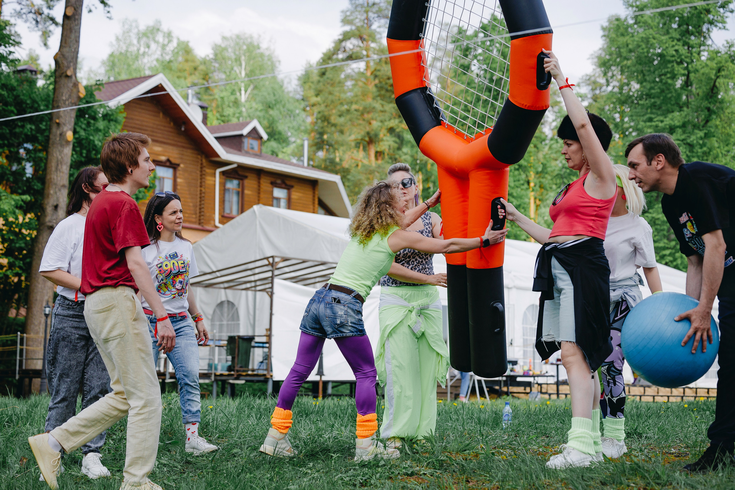 NikaStyle 22 года: назад в 90-Е (team building). Свадебный фотограф во Владимире Евгений Топаз