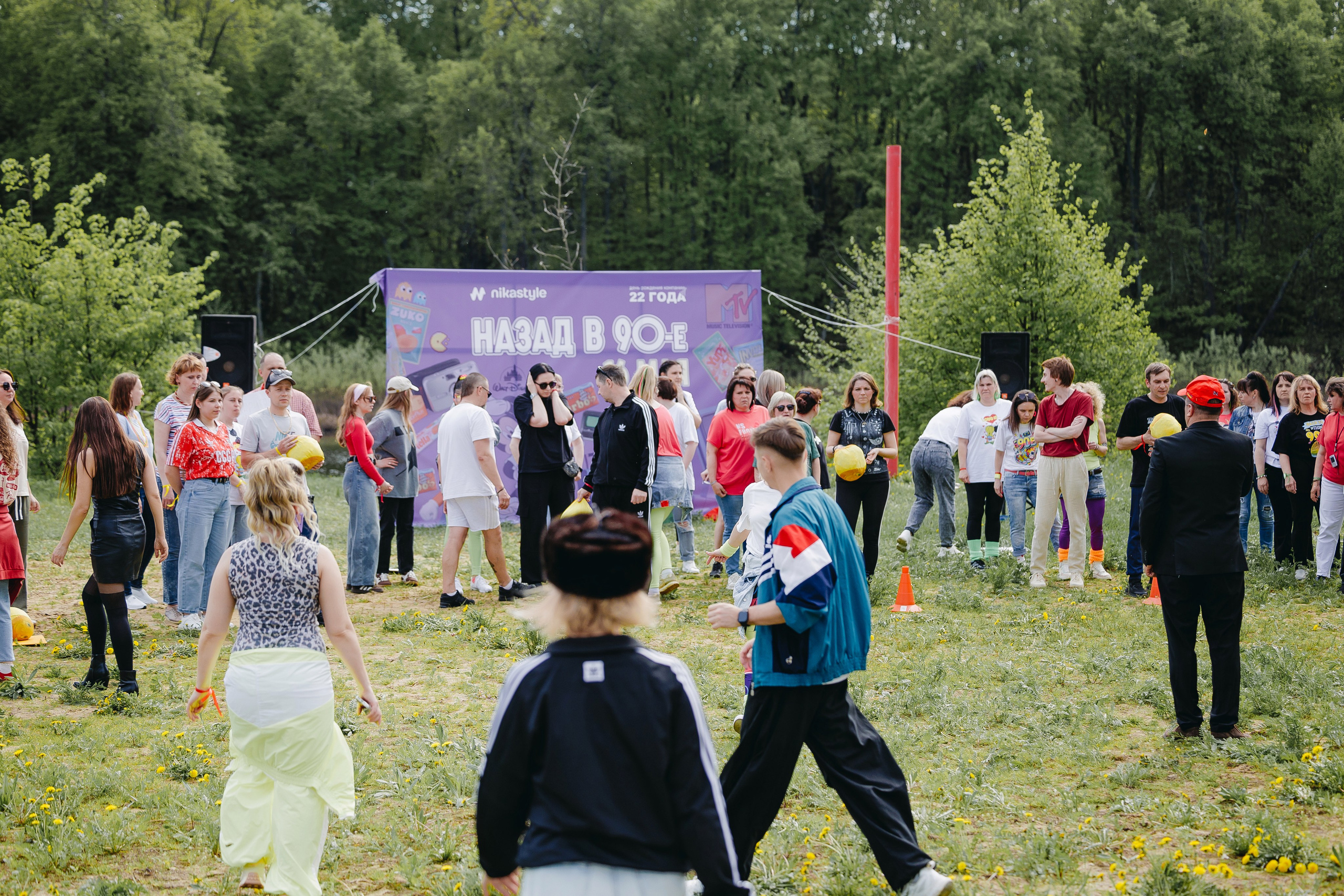 NikaStyle 22 года: назад в 90-Е (team building). Свадебный фотограф во Владимире Евгений Топаз