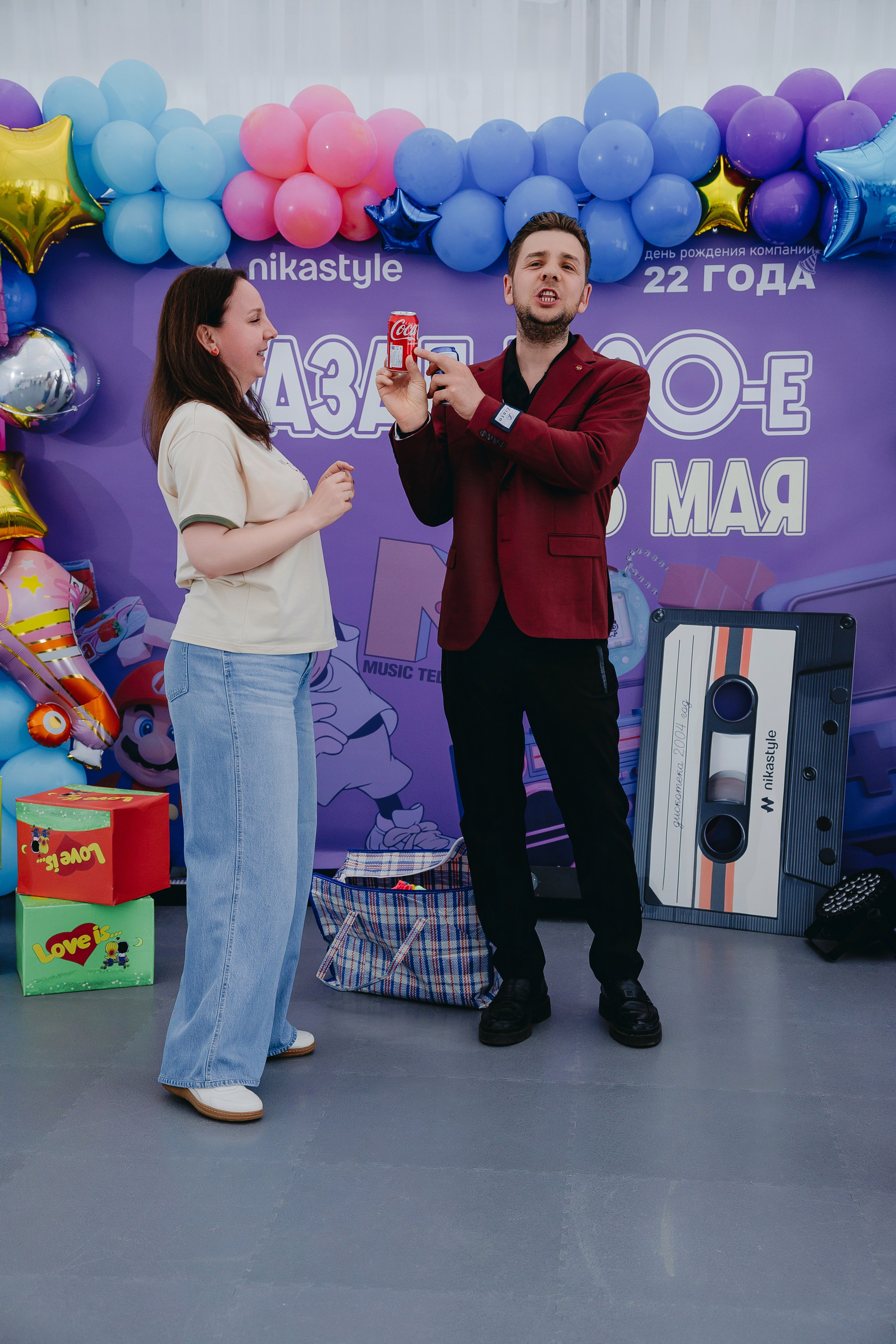 NikaStyle 22 года: назад в 90-Е (team building). Свадебный фотограф во Владимире Евгений Топаз