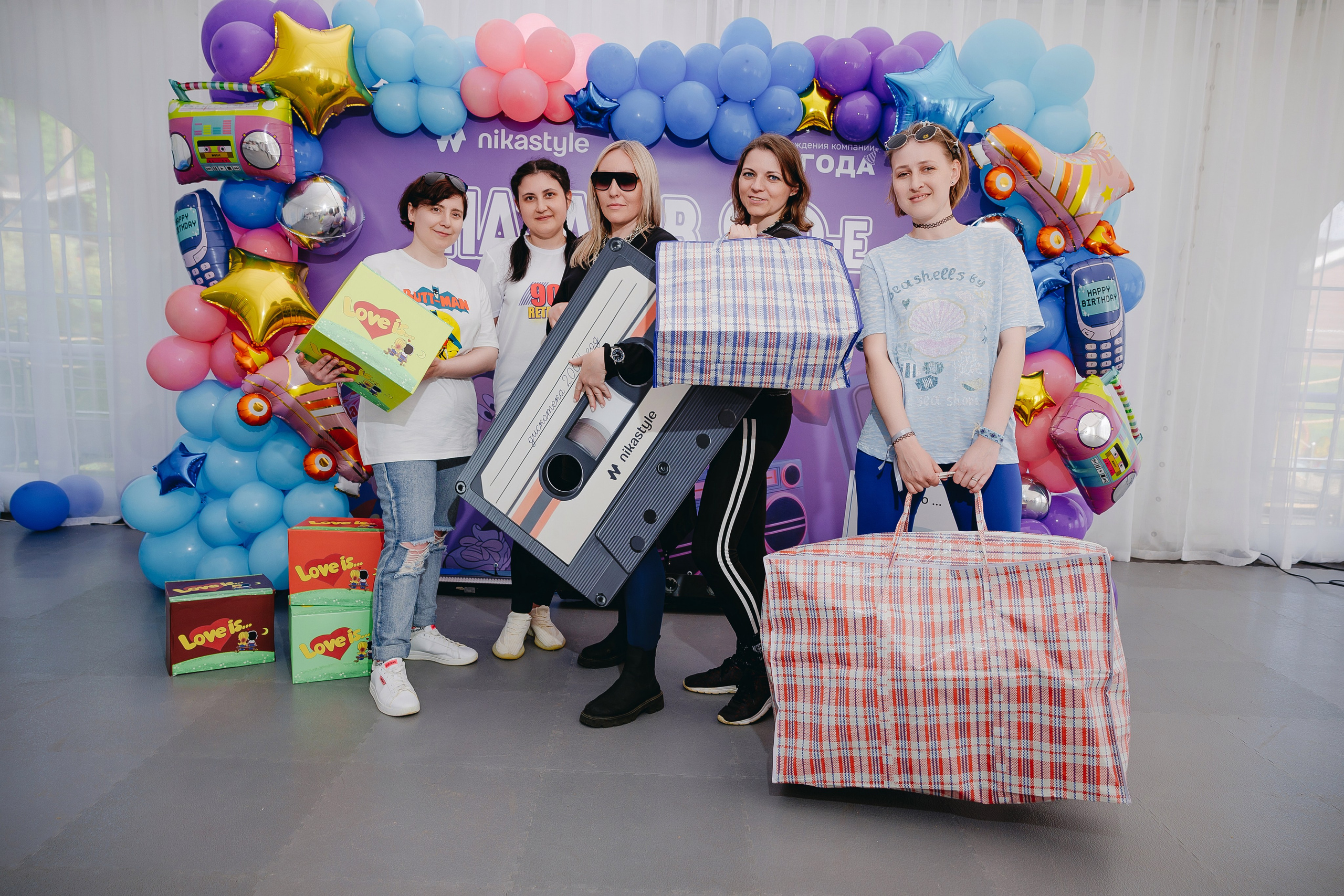 NikaStyle 22 года: назад в 90-Е (team building). Свадебный фотограф во Владимире Евгений Топаз